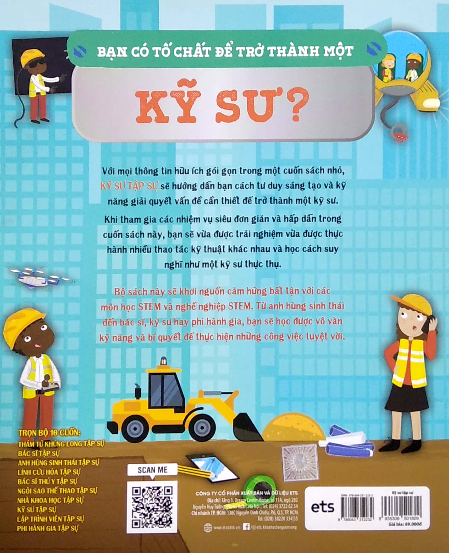 tủ sách giáo dục stem: kỹ sư tập sự