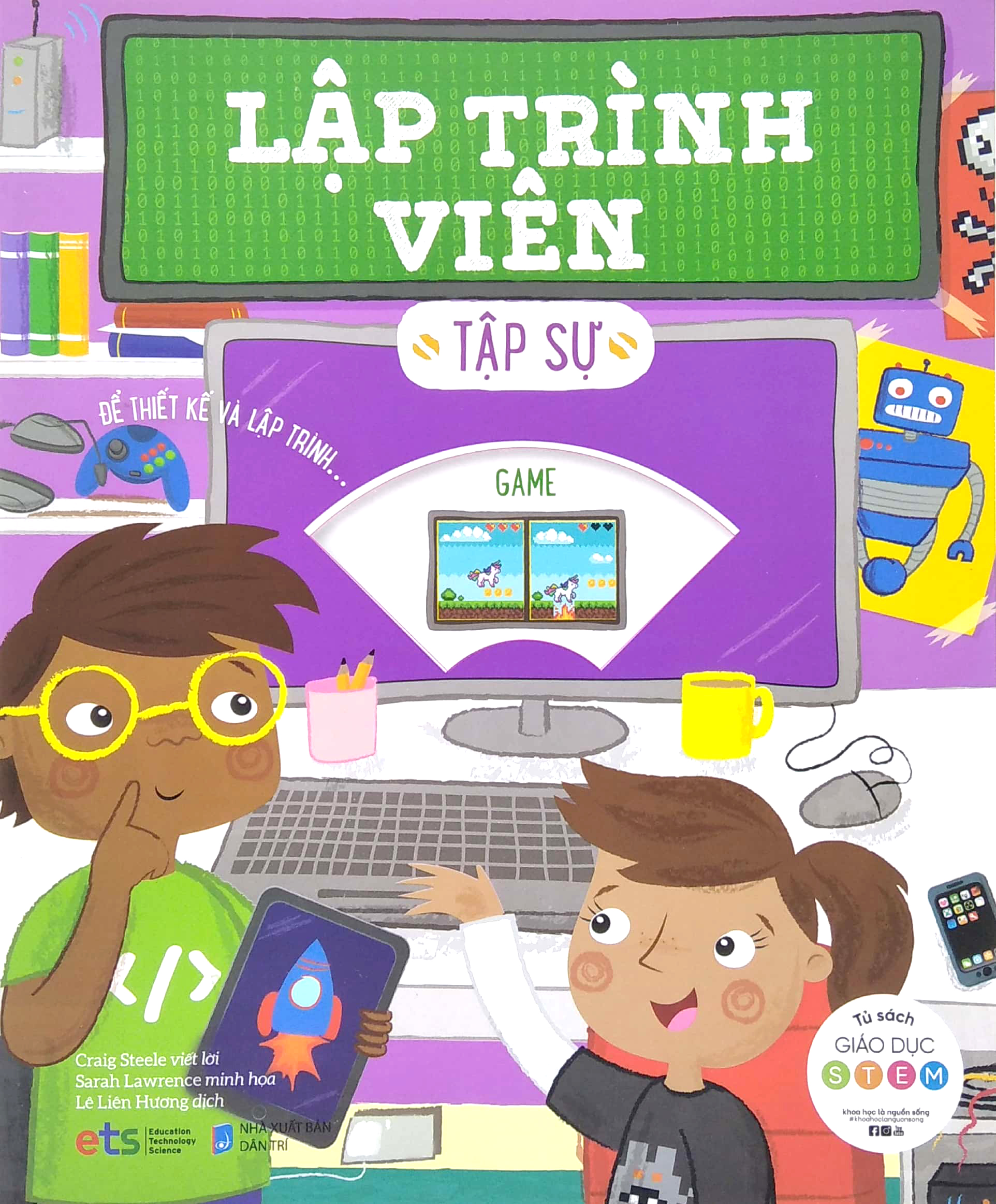 tủ sách giáo dục stem: lập trình viên tập sự