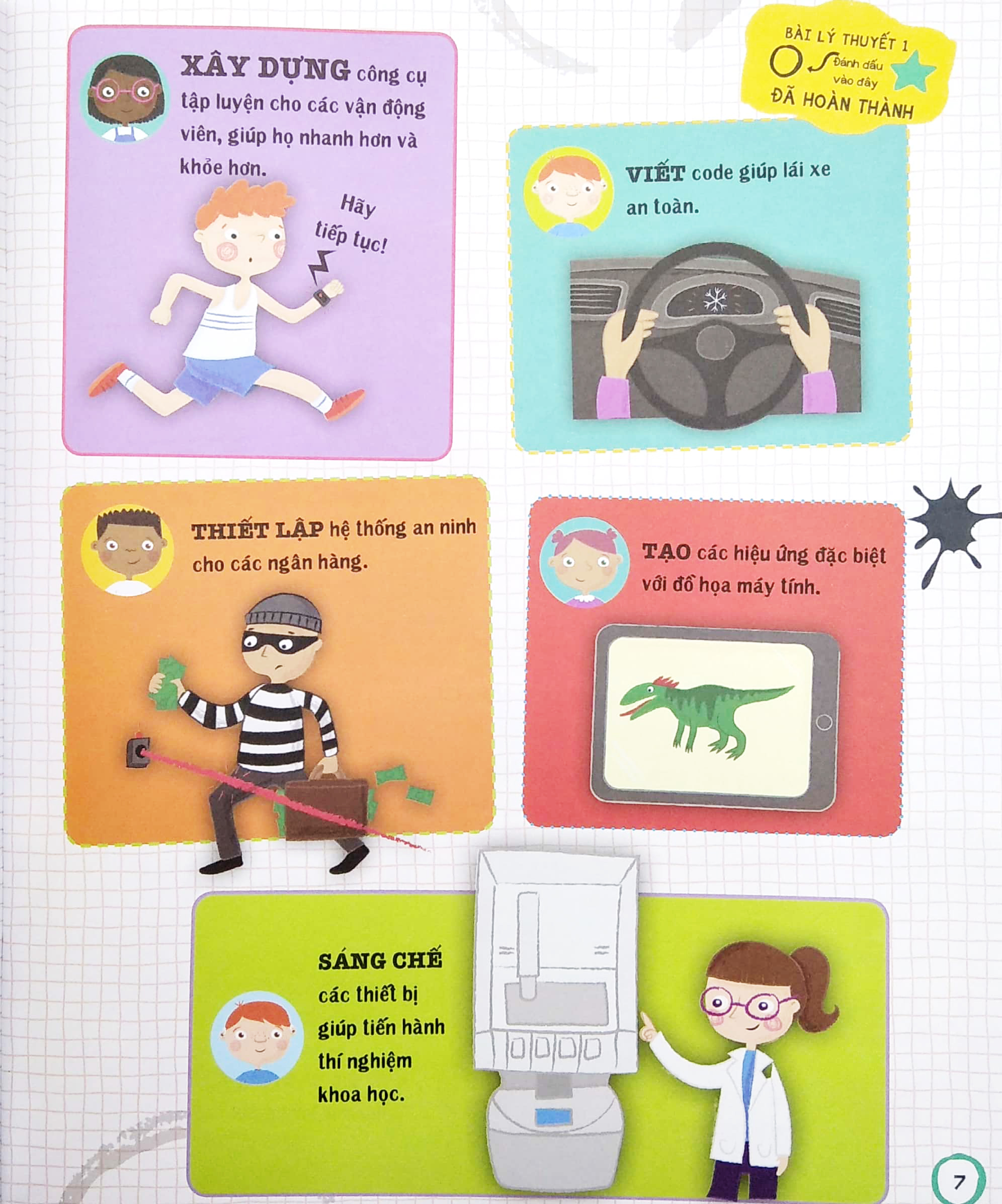 tủ sách giáo dục stem: lập trình viên tập sự