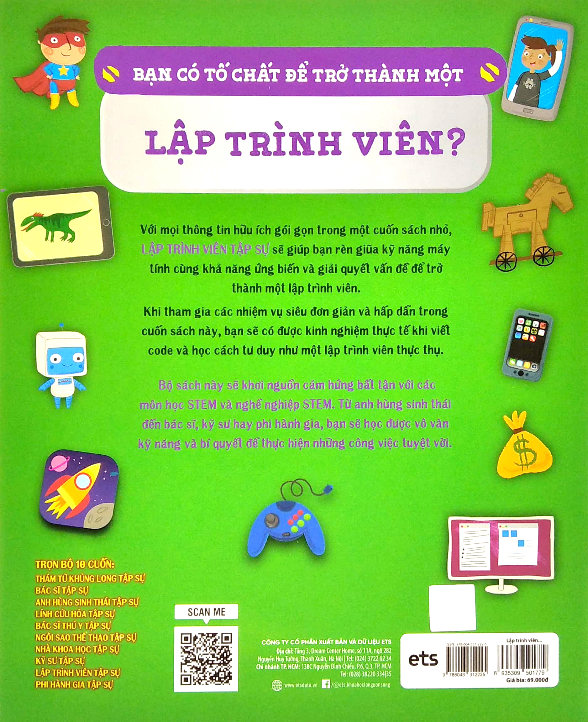 tủ sách giáo dục stem: lập trình viên tập sự