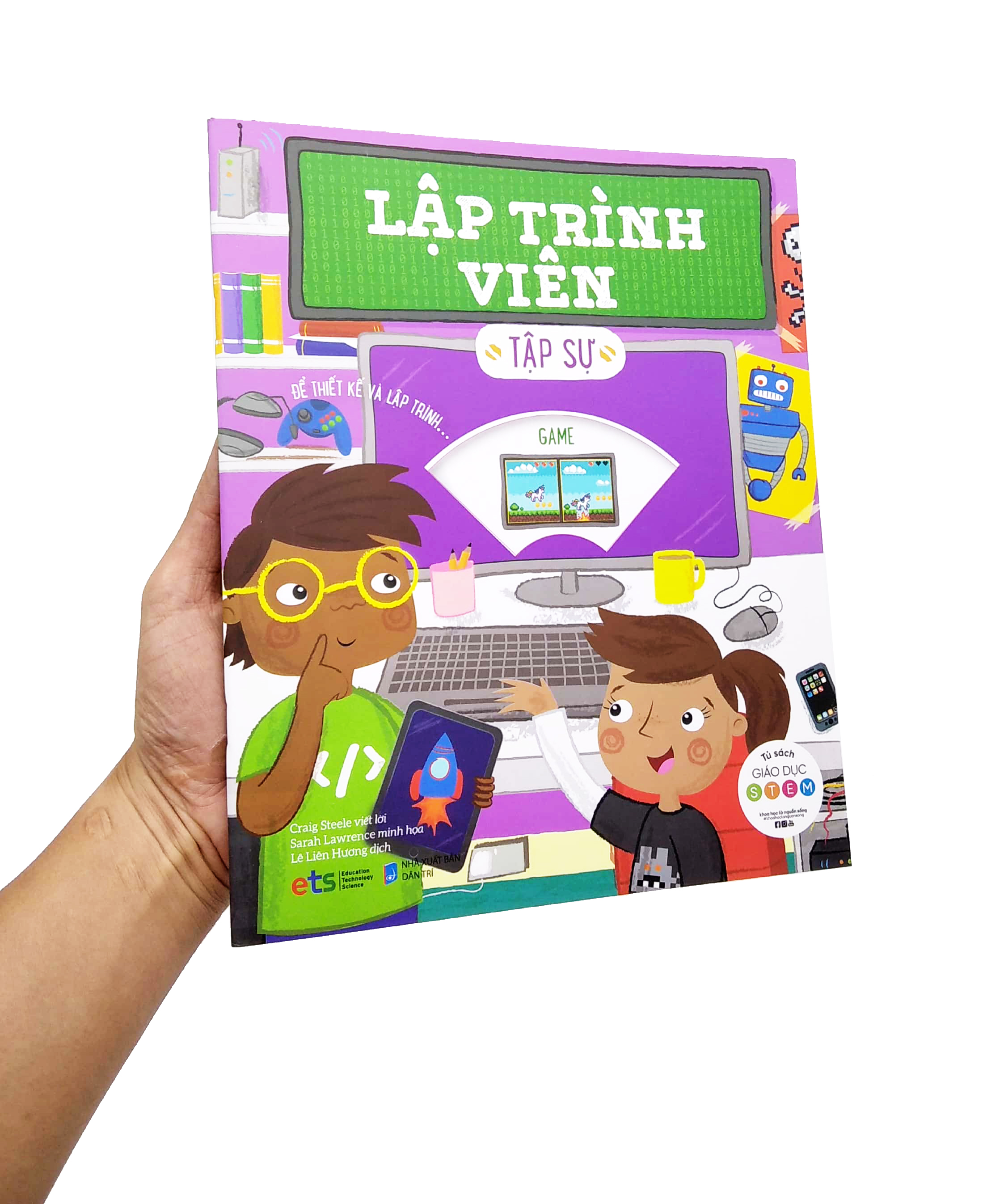 tủ sách giáo dục stem: lập trình viên tập sự