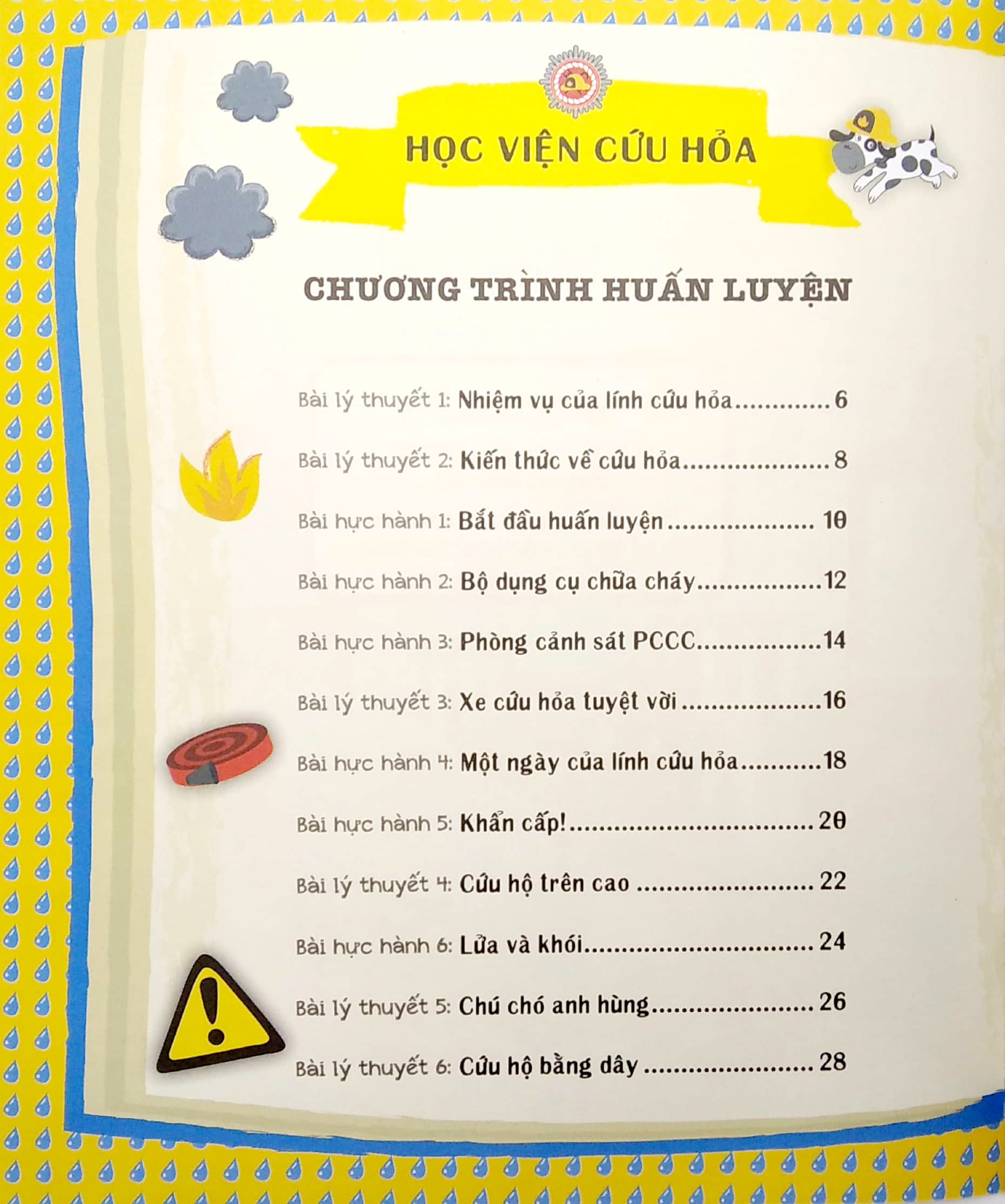 tủ sách giáo dục stem: lính cứu hỏa tập sự