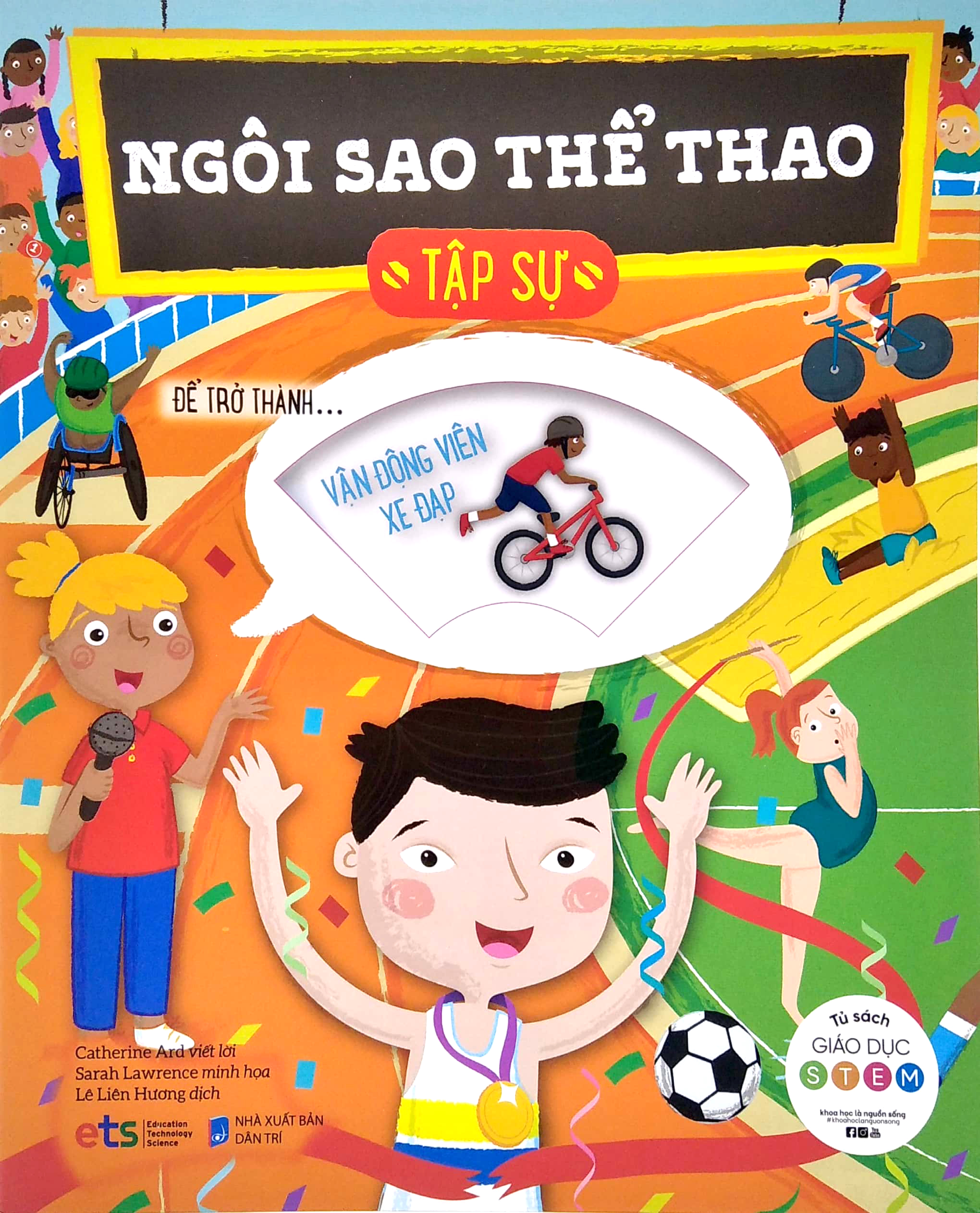 tủ sách giáo dục stem: ngôi sao thể thao tập sự