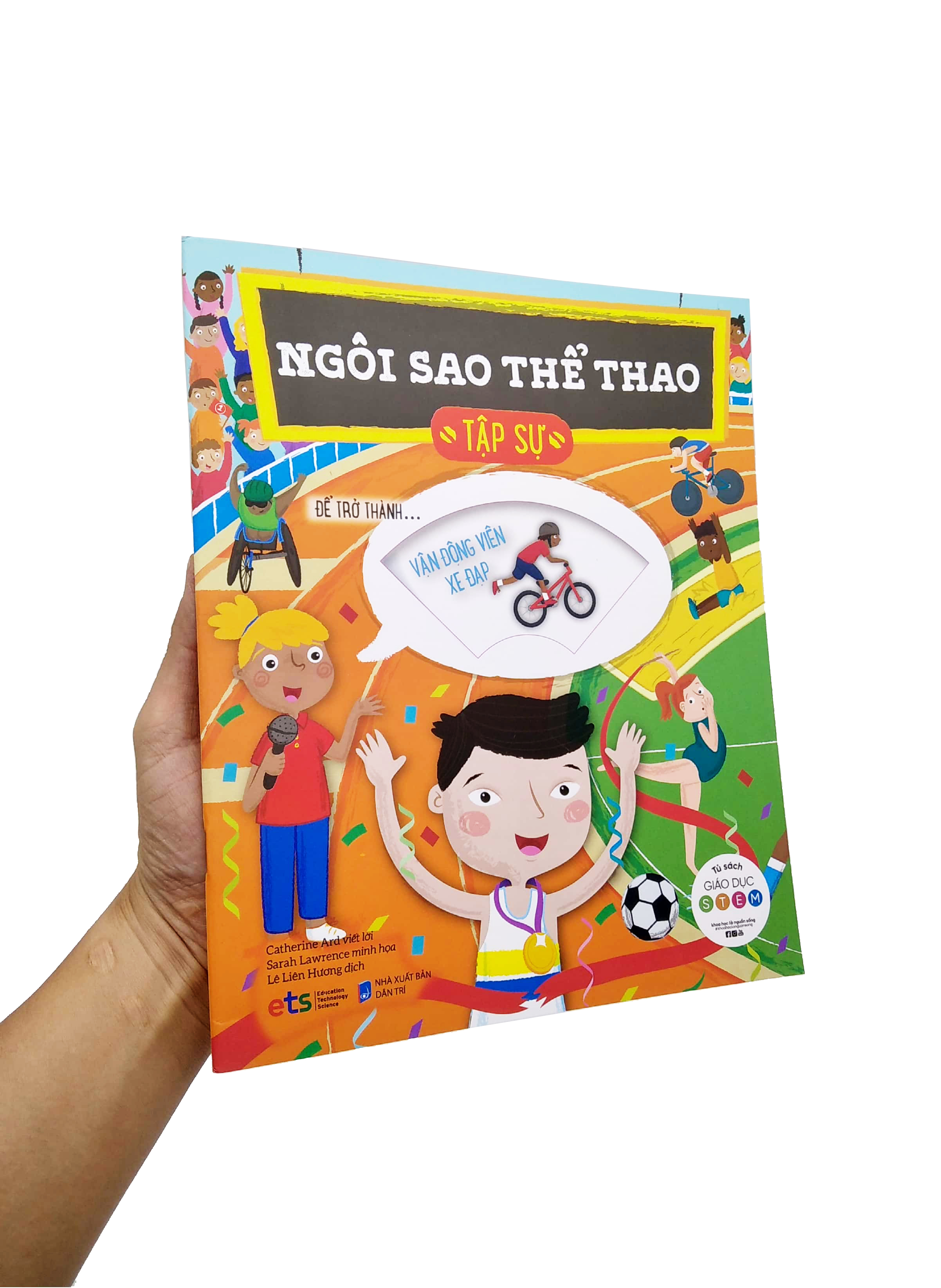 tủ sách giáo dục stem: ngôi sao thể thao tập sự
