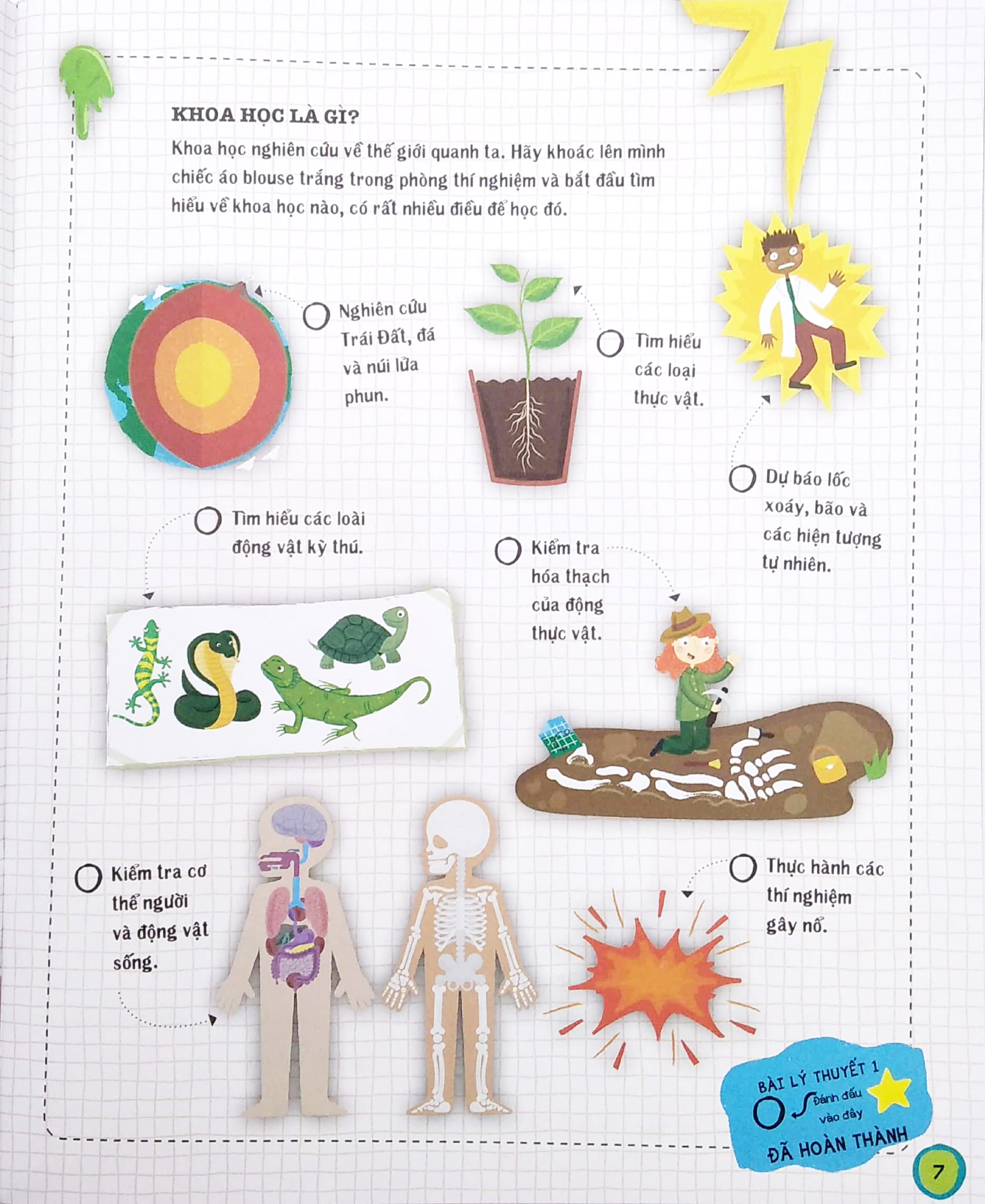 tủ sách giáo dục stem: nhà khoa học tập sự