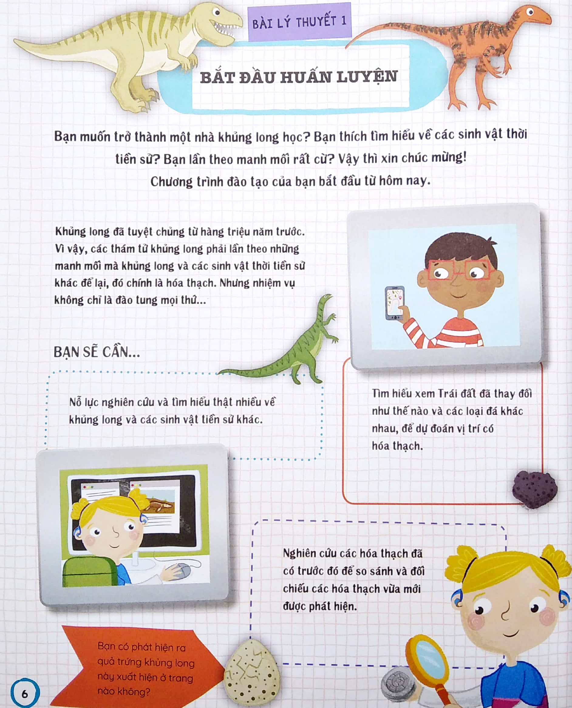 tủ sách giáo dục stem:thám tử khủng long tập sự