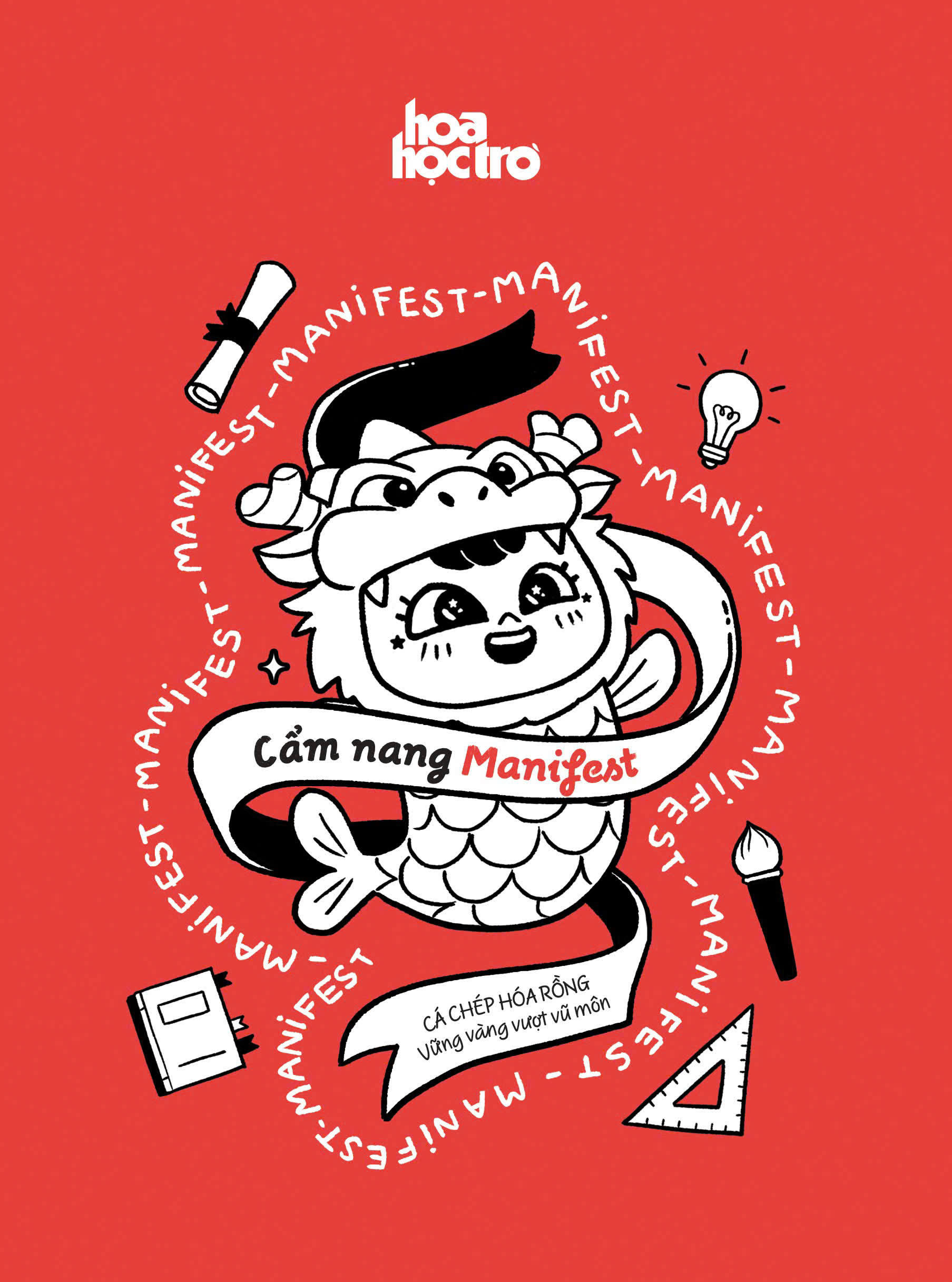 tủ sách gõ cửa tương lai - học gì để dẫn đầu - cá chép hóa rồng - vững vàng vượt vũ môn - tặng kèm sổ tay manifest