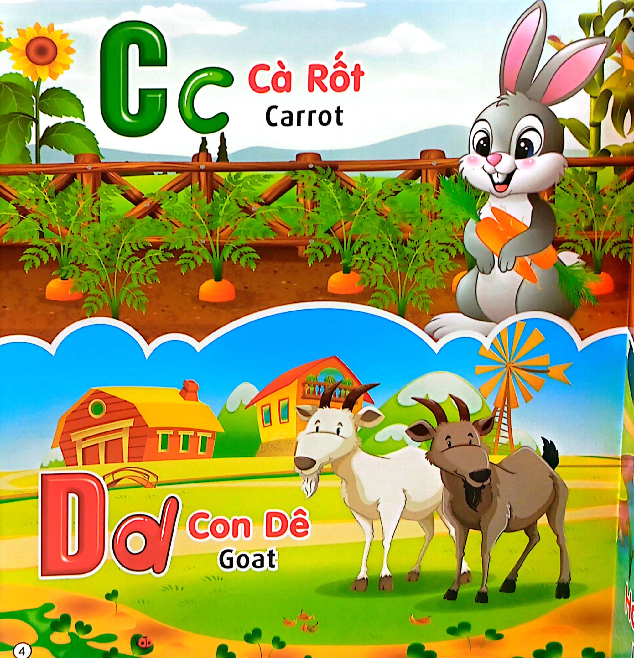 tủ sách học tiếng anh bằng hình - su su nhận biết - chữ cái