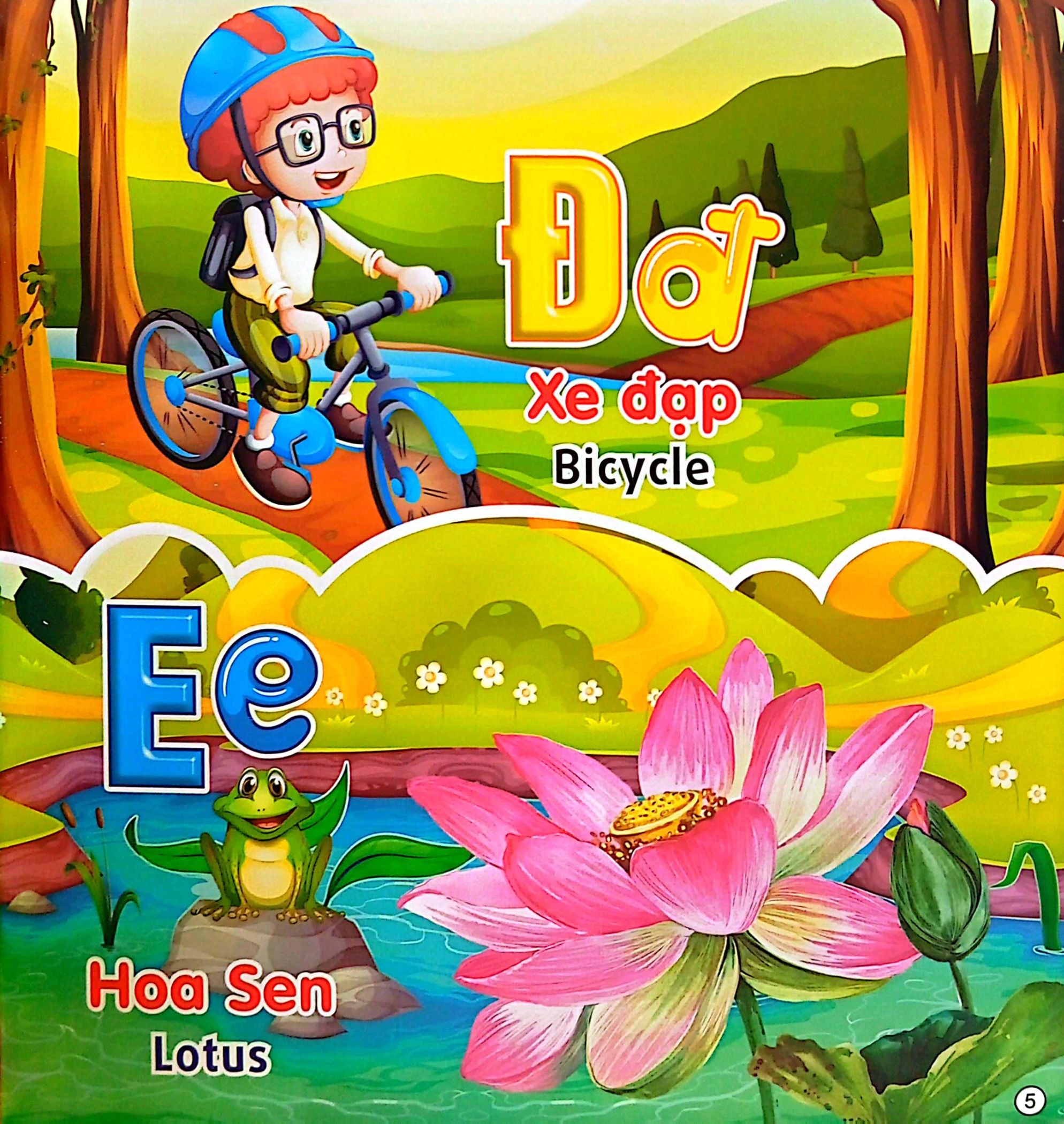 tủ sách học tiếng anh bằng hình - su su nhận biết - chữ cái