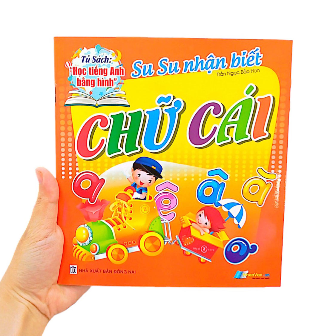 tủ sách học tiếng anh bằng hình - su su nhận biết - chữ cái