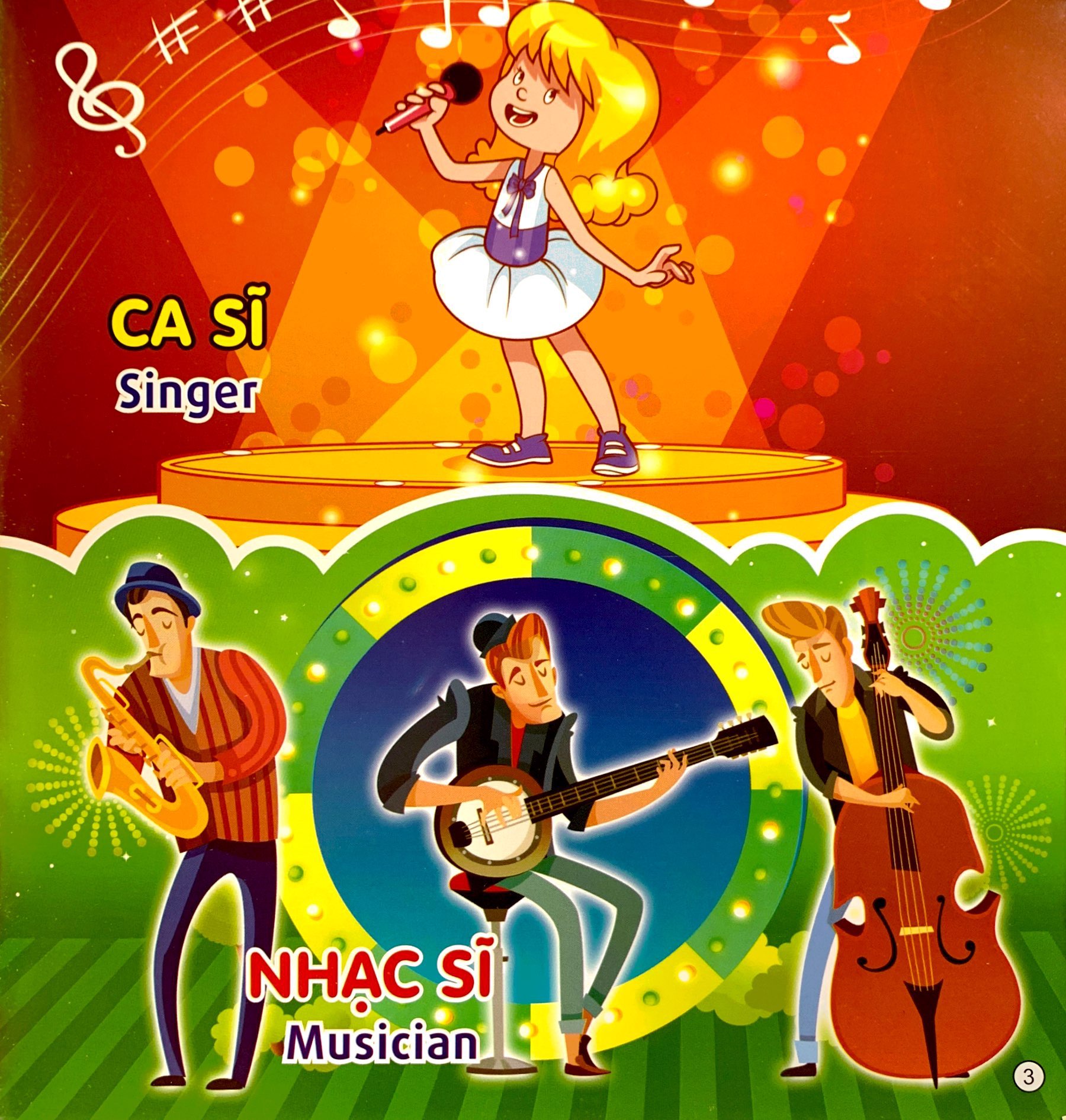 tủ sách học tiếng anh bằng hình - su su nhận biết - nghề nghiệp