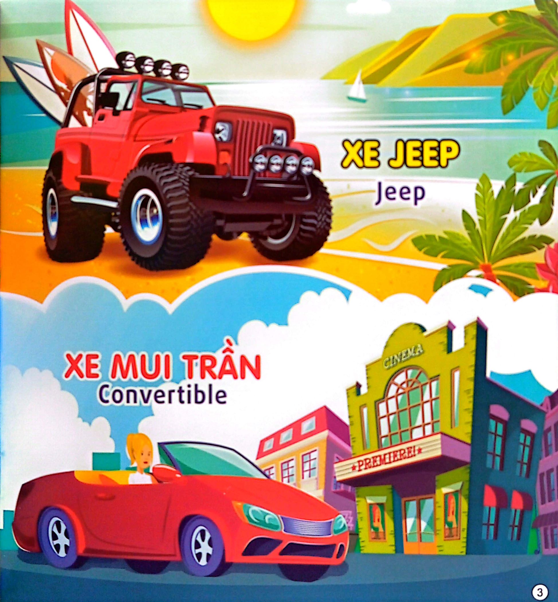 tủ sách học tiếng anh bằng hình - su su nhận biết - phương tiện giao thông