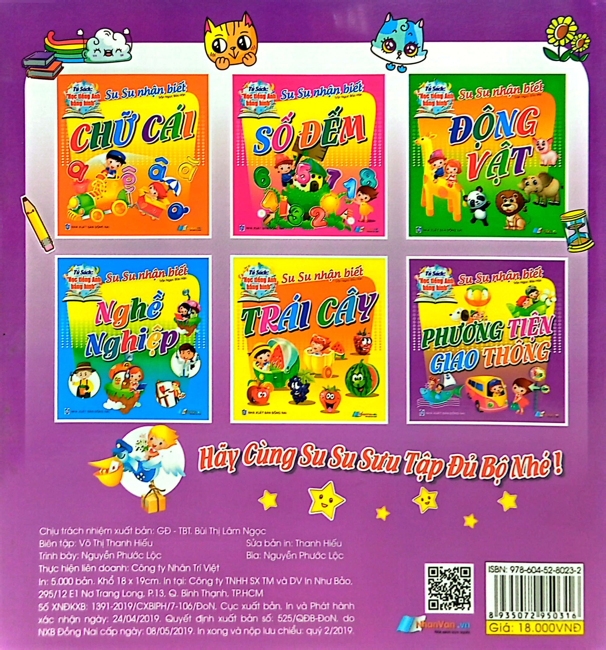 tủ sách học tiếng anh bằng hình - su su nhận biết - phương tiện giao thông