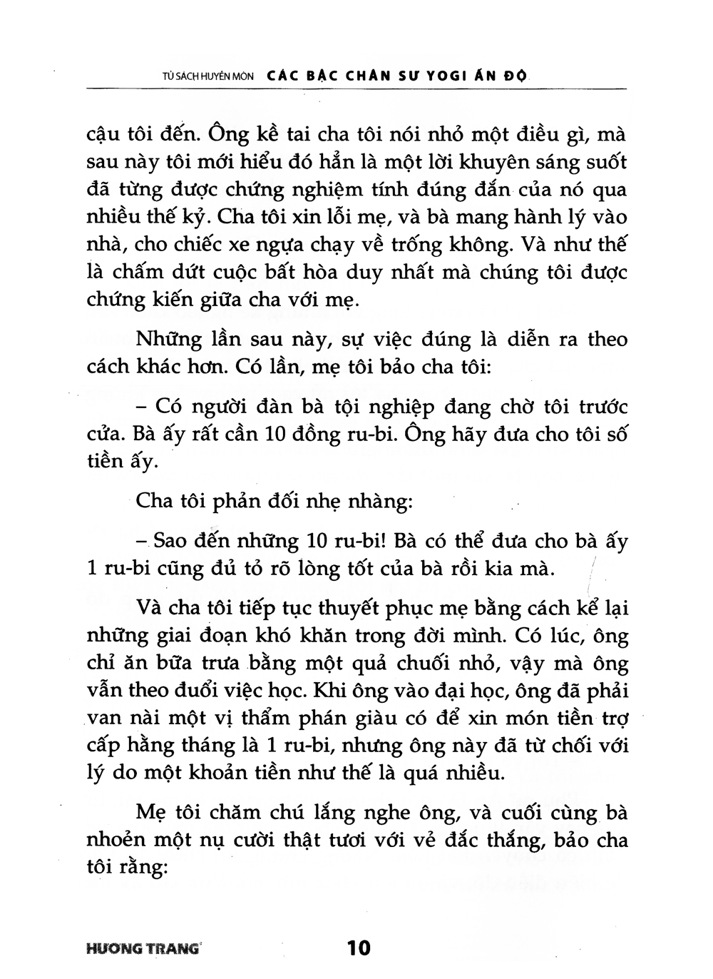 tủ sách huyền môn - các bậc chân sư yogi ấn độ
