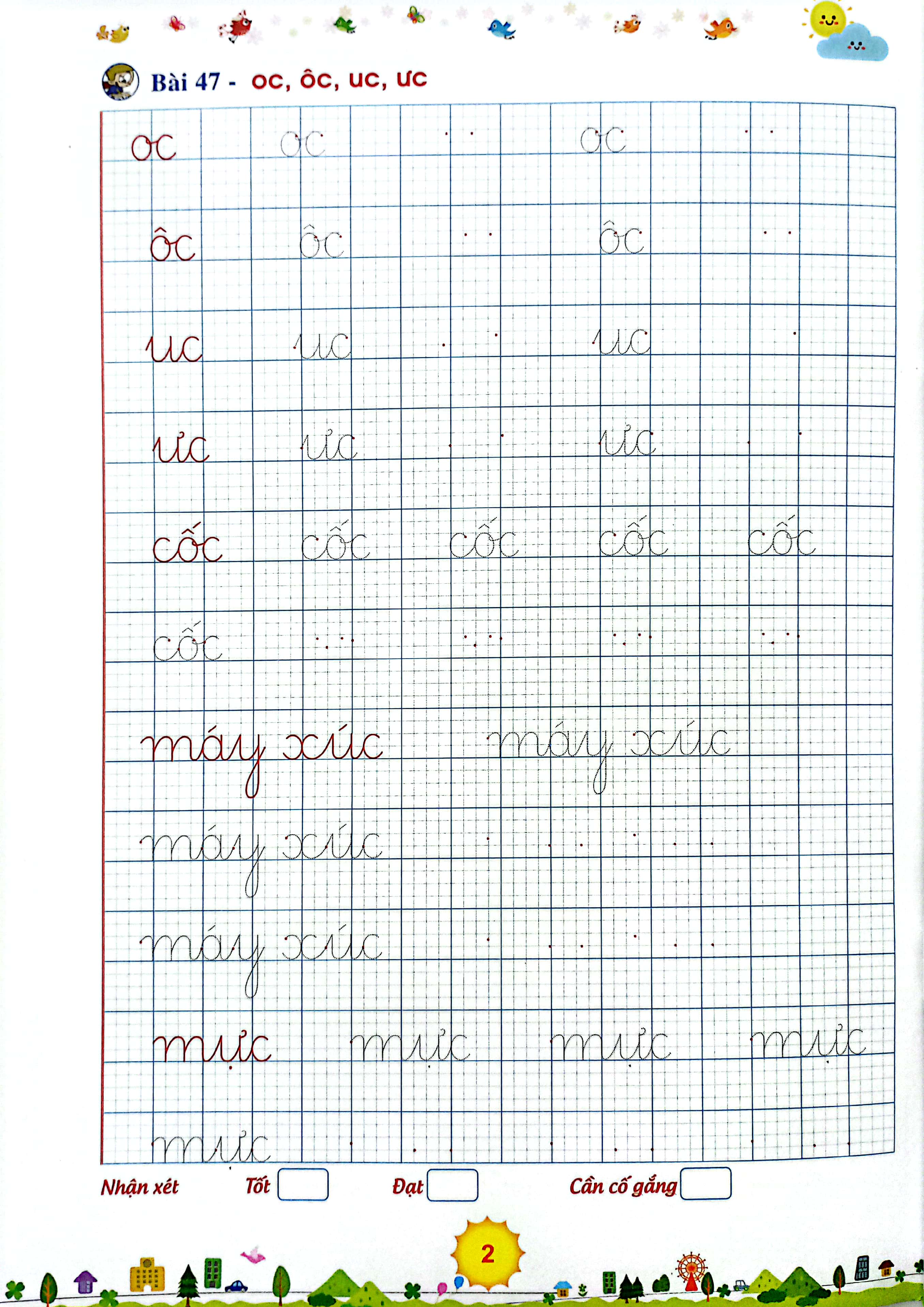 tủ sách kết nối tri thức - vở luyện viết 1 - quyển 2 (theo chương trình sách giáo khoa mới) (tái bản 2023)