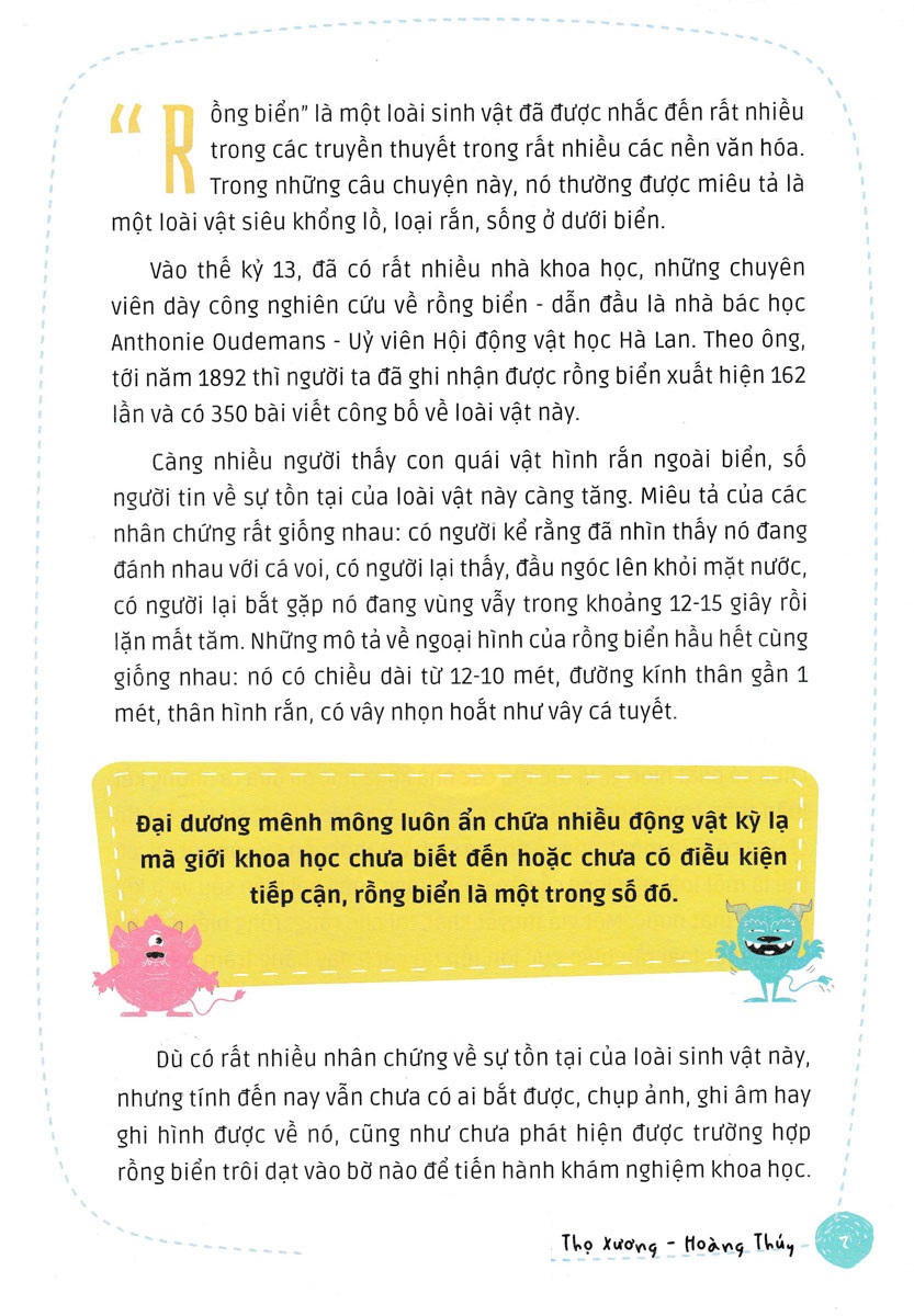 tủ sách khám phá - bí ẩn những quái vật đáng sợ