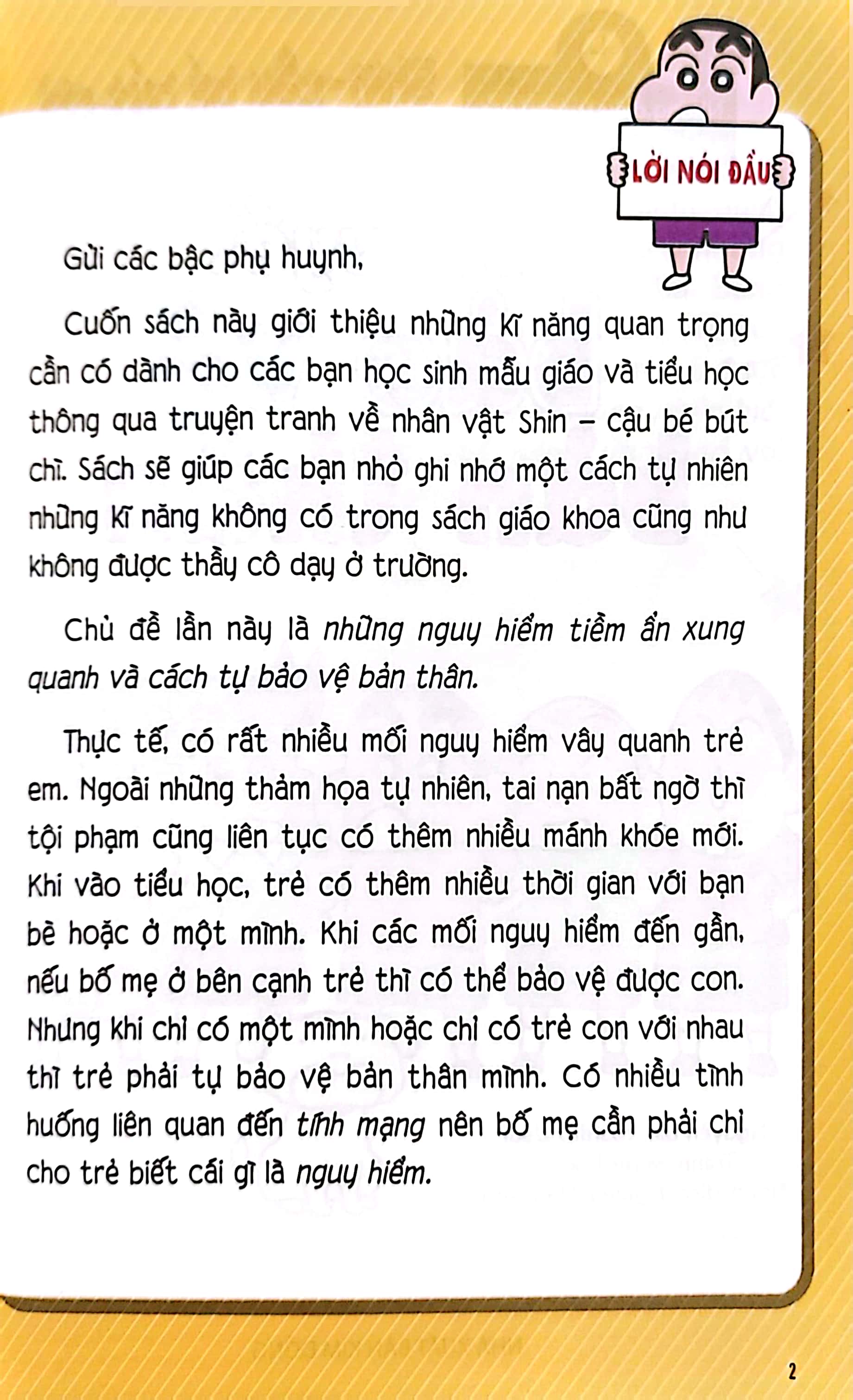 tủ sách khoa học - shin - cậu bé bút chì - những điều trường học không dạy ta - bí quyết bảo vệ bản thân