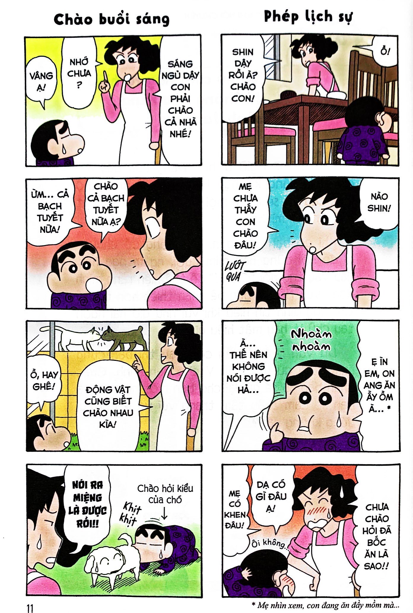 tủ sách khoa học - shin - cậu bé bút chì - những điều trường học không dạy ta - bí quyết bày tỏ cảm xúc