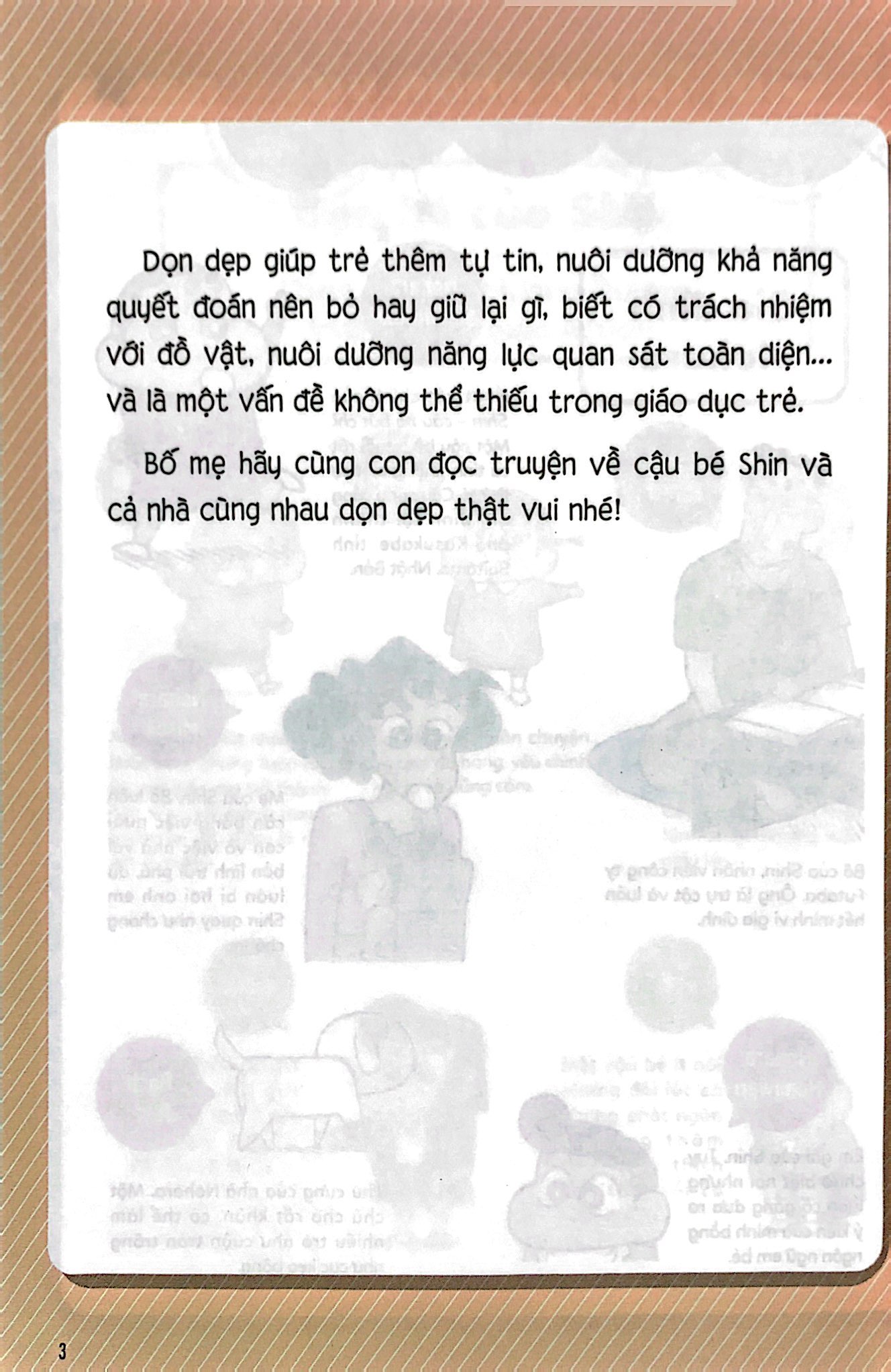 tủ sách khoa học - shin - cậu bé bút chì - những điều trường học không dạy ta - bí quyết tự dọn dẹp