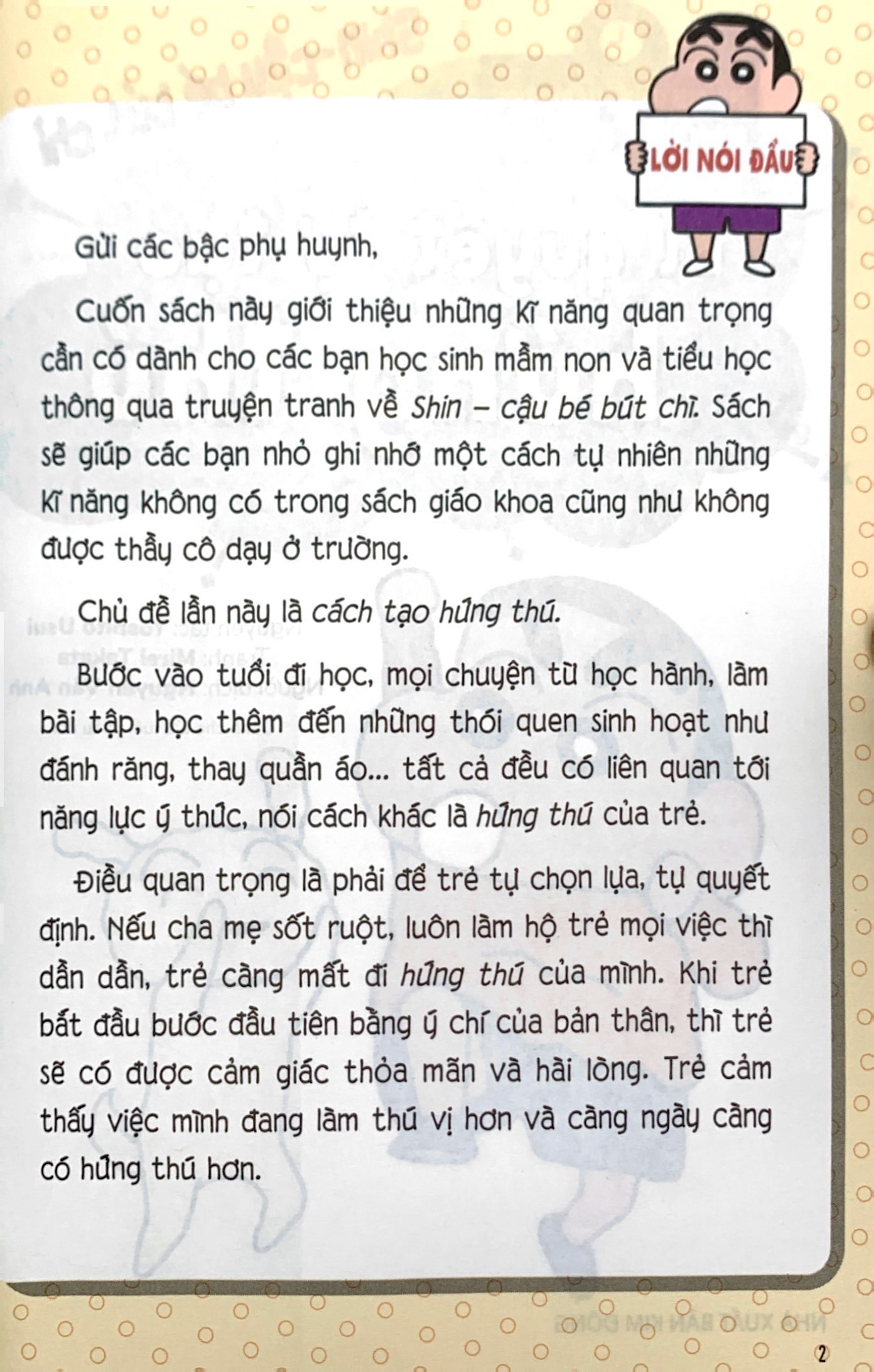 tủ sách khoa học - shin - cậu bé bút chì - những điều trường học không dạy ta - bí quyết tự tạo hứng thú