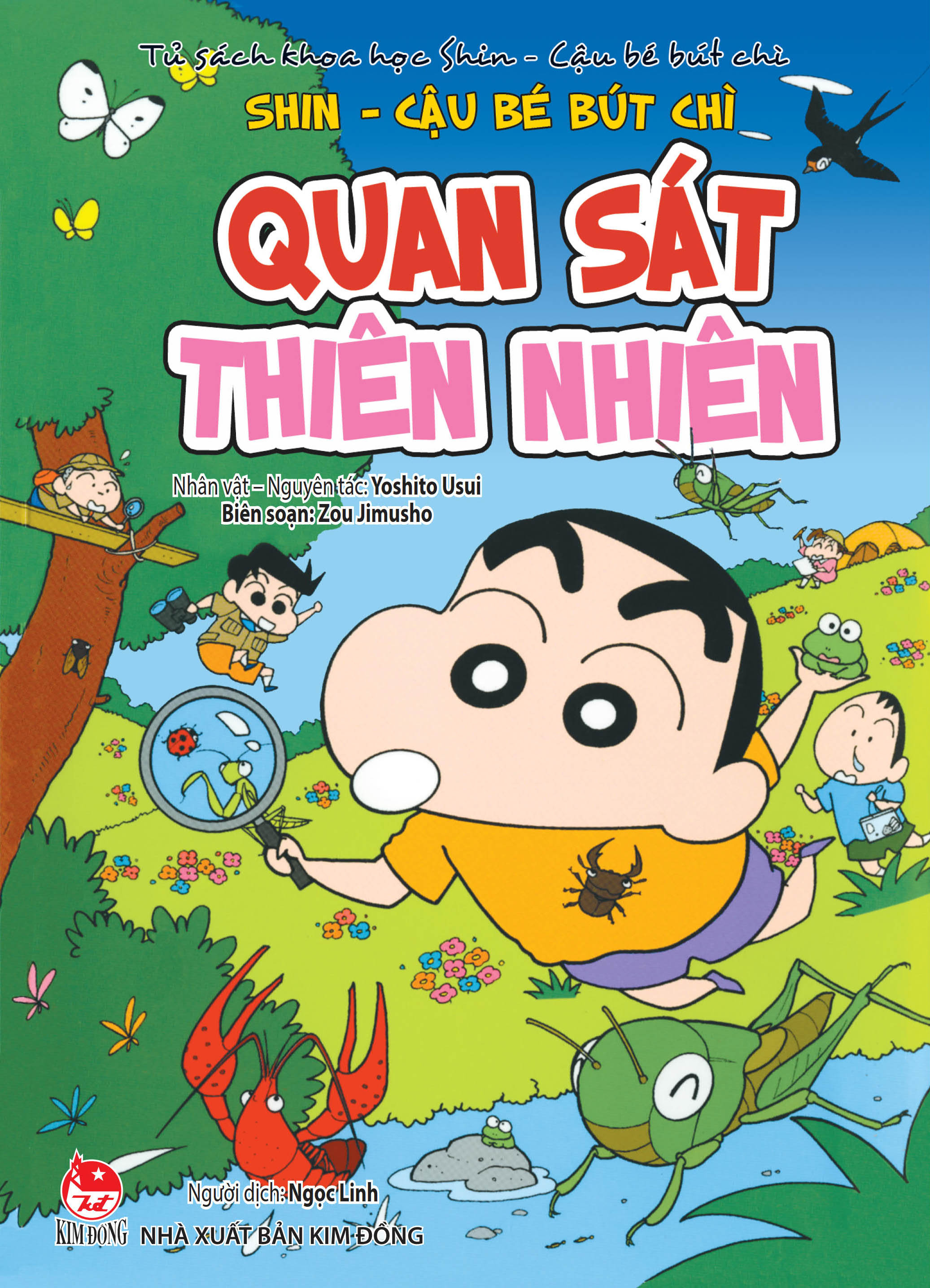 Tu Sach Khoa Hoc - Shin - Cau Be But Chi - Quan Sat Thien Nhien (Tai Ban 2025)
