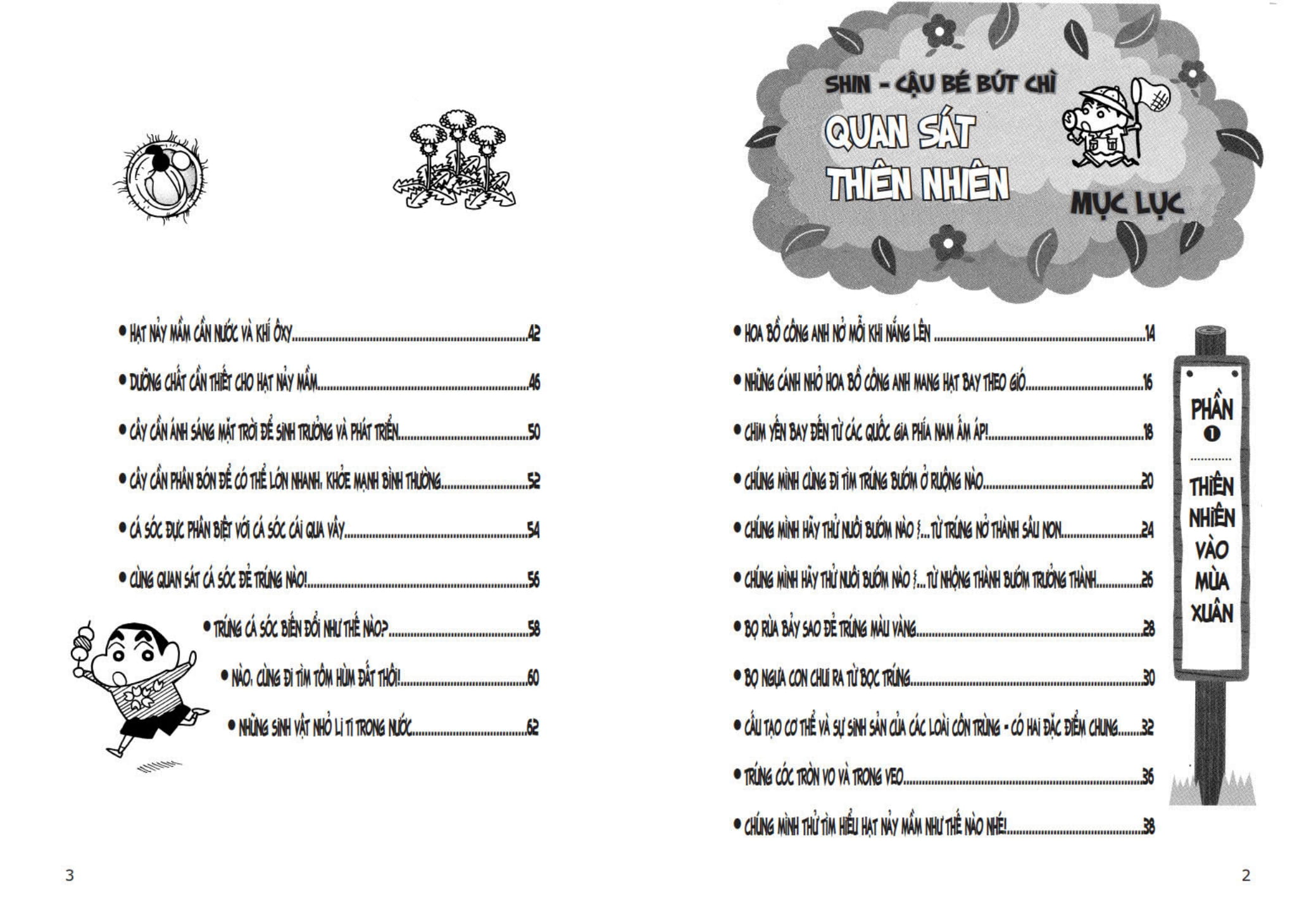 Tu Sach Khoa Hoc - Shin - Cau Be But Chi - Quan Sat Thien Nhien (Tai Ban 2025)