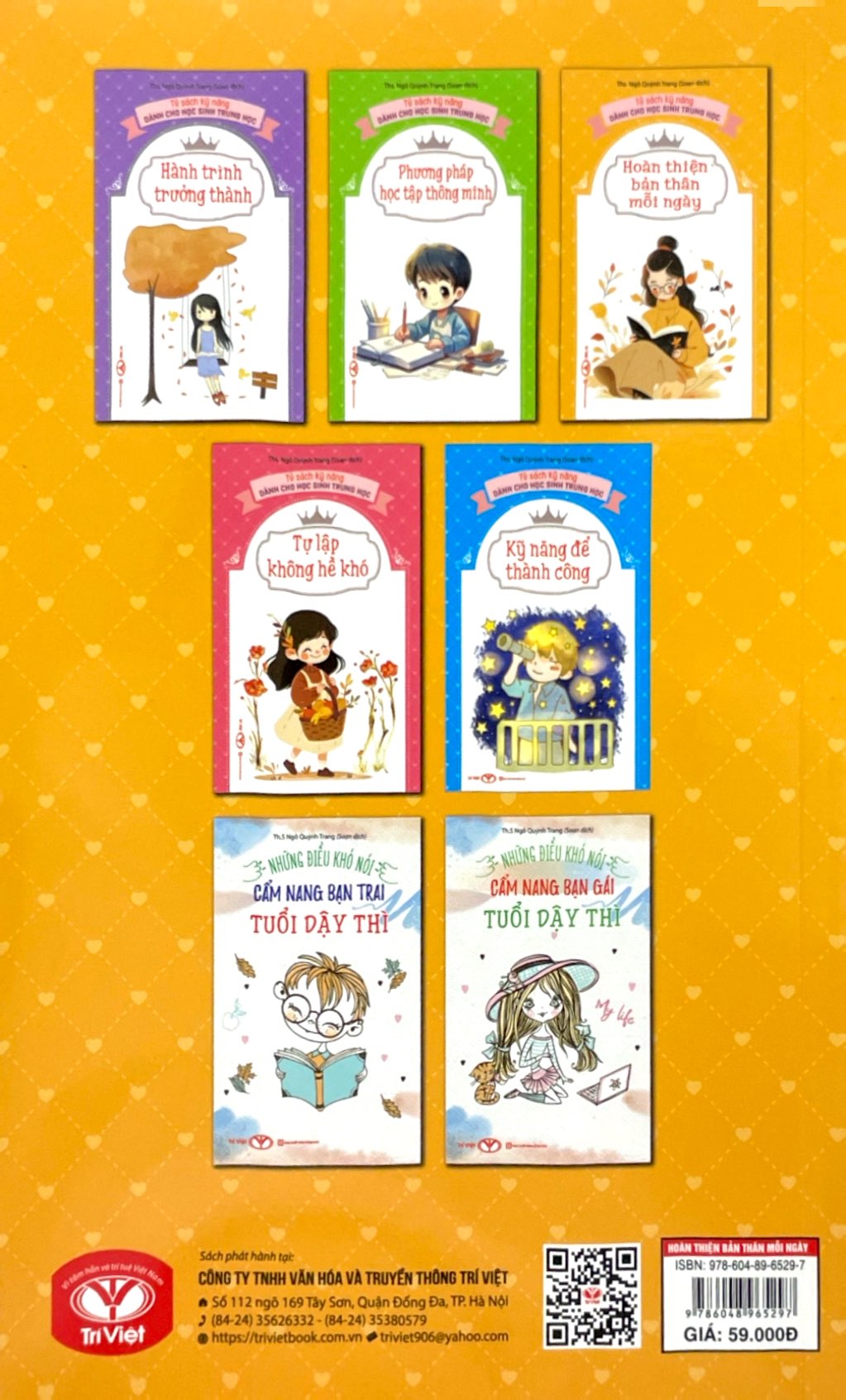tủ sách kỹ năng dành cho học sinh trung học - hoàn thiện bản thân mỗi ngày