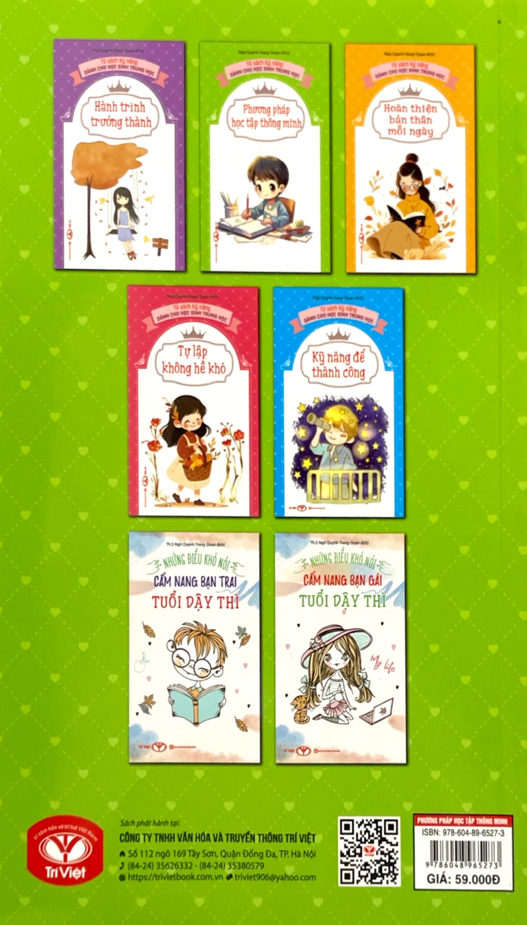 tủ sách kỹ năng dành cho học sinh trung học - phương pháp học tập thông minh