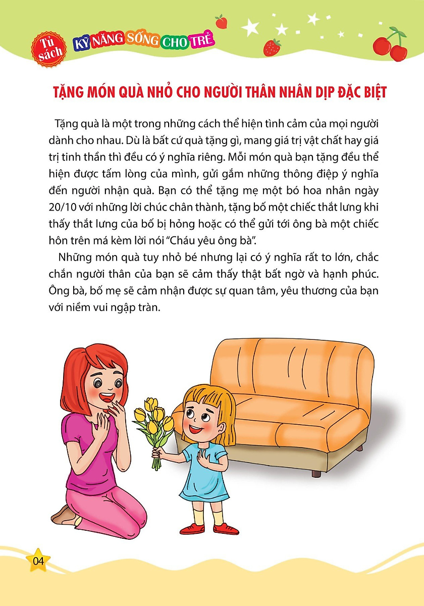 tủ sách kỹ năng sống cho trẻ - kỹ năng quan tâm, chia sẻ, giúp đỡ