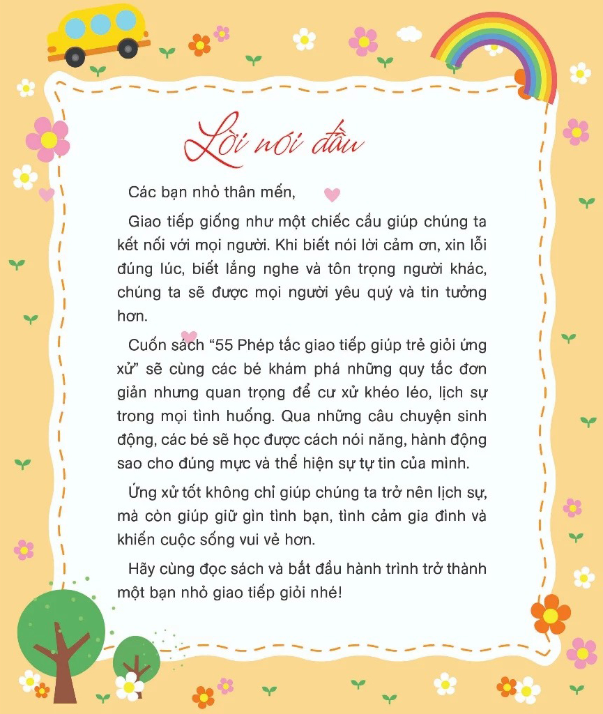 Tu Sach Ky Nang Vang Cho Hoc Sinh - 55 Phep Tac Giao Tiep Giup Tre Gioi Ung Xu