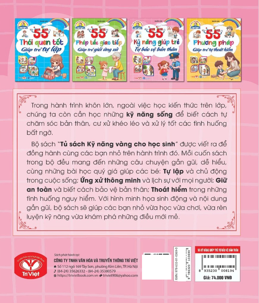 Tu Sach Ky Nang Vang Cho Hoc Sinh - 55 Phep Tac Giao Tiep Giup Tre Gioi Ung Xu