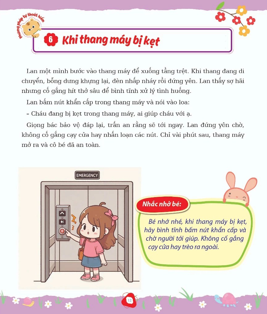 Tủ Sách Kỹ Năng Vàng Cho Học Sinh - 55 Phương Pháp Giúp Trẻ Tự Thoát Hiểm