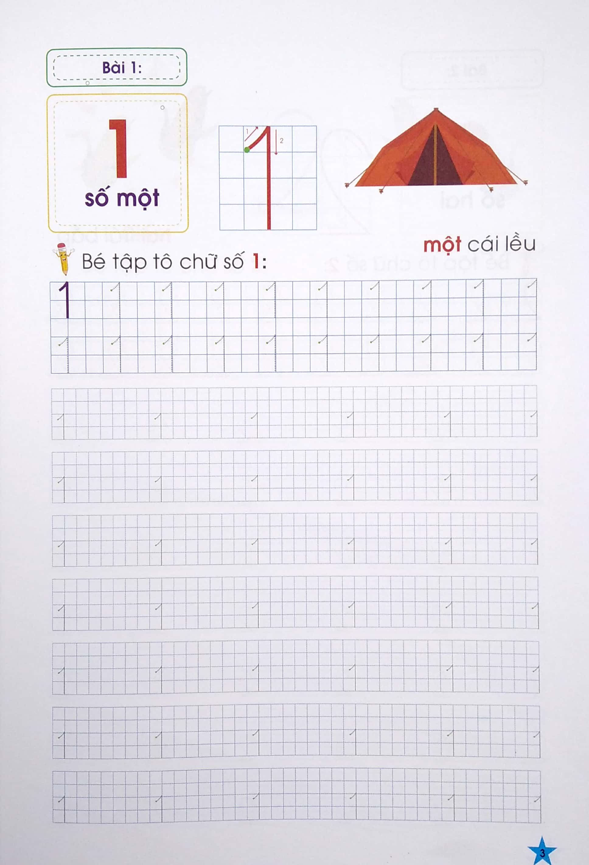 tủ sách mầm non - bé làm quen với chữ số (dành cho trẻ 5-6 tuổi)