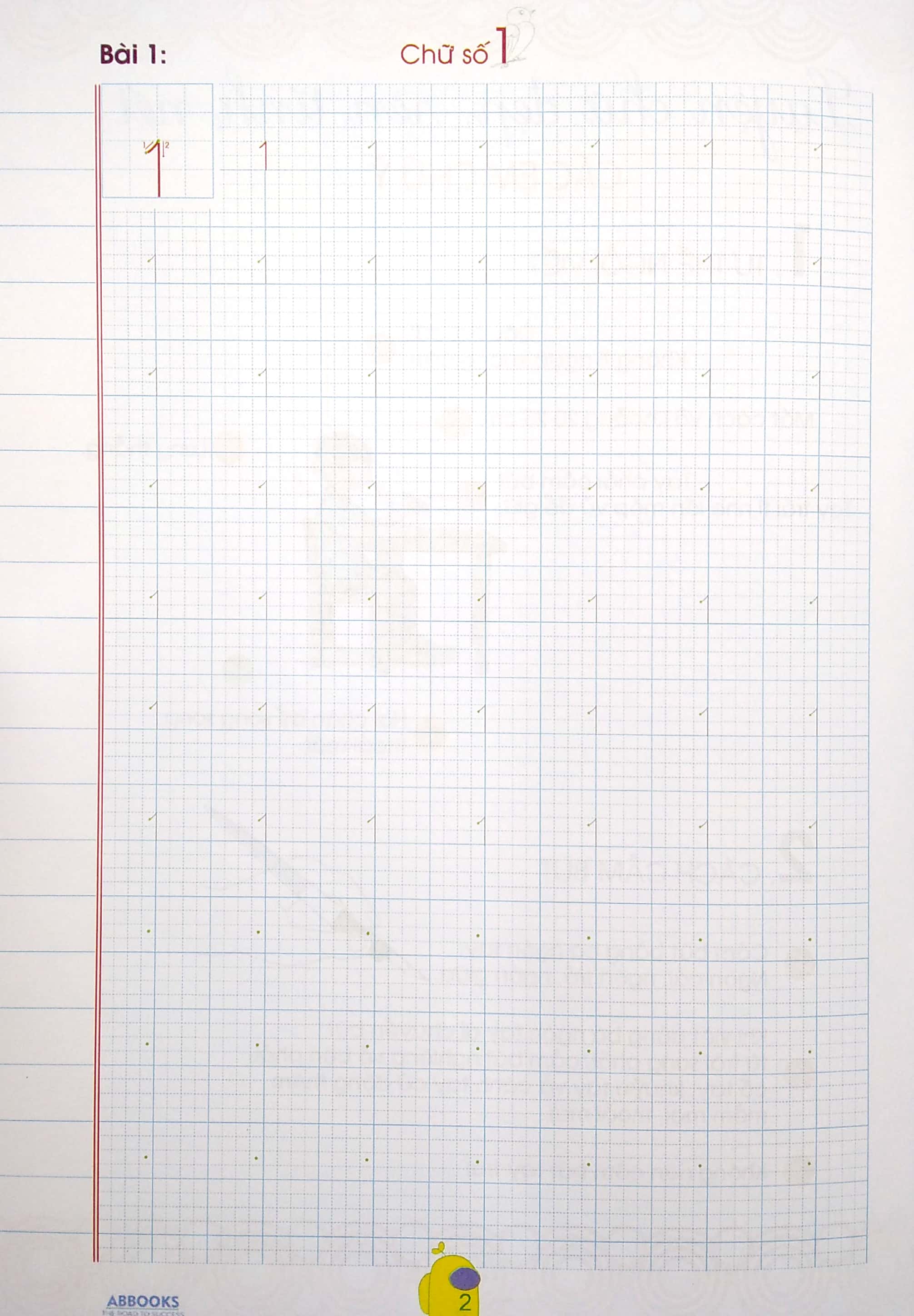 tủ sách mầm non - bé tập tô - chữ số (dành cho trẻ 5-6 tuổi)