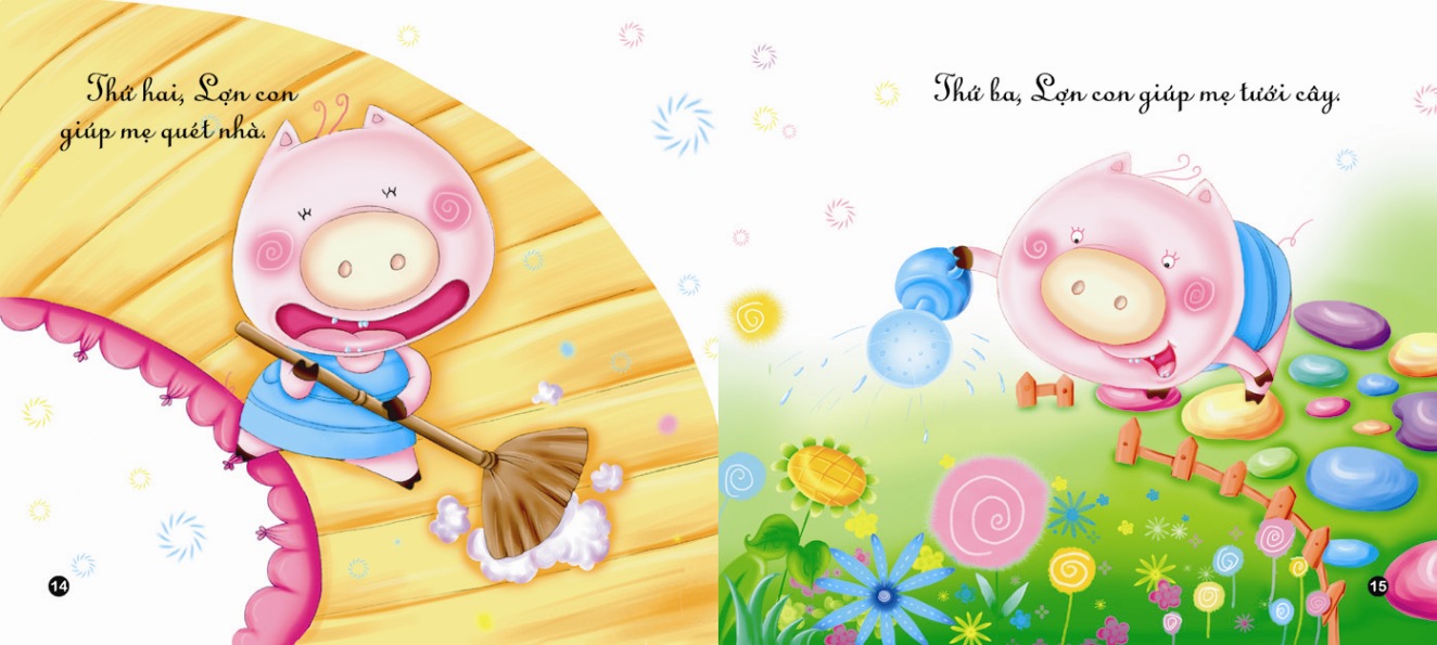 tủ sách mầm non (bộ túi 4 cuốn) (tái bản 2013)