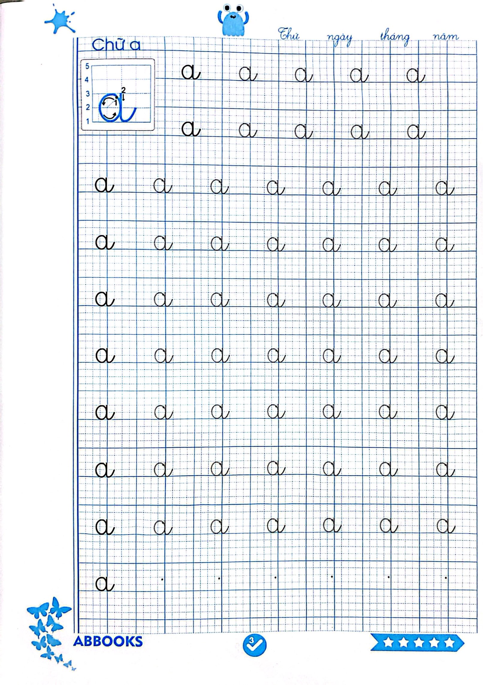Tu Sach Mang Non - Hoc Tai Nha Cung Con - Vo O Ly Tap To Chu Thuong - Danh Cho 4-6 Tuoi