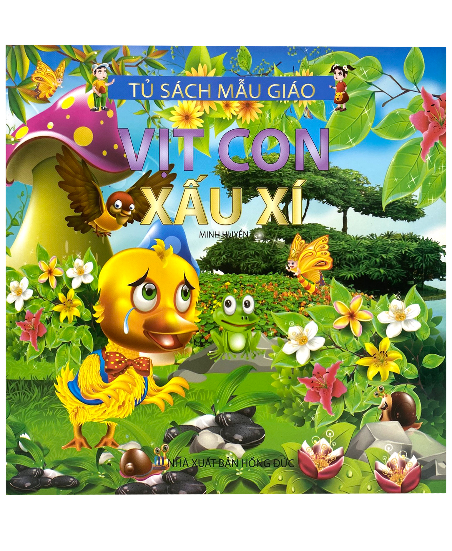 tủ sách mẫu giáo - vịt con xấu xí