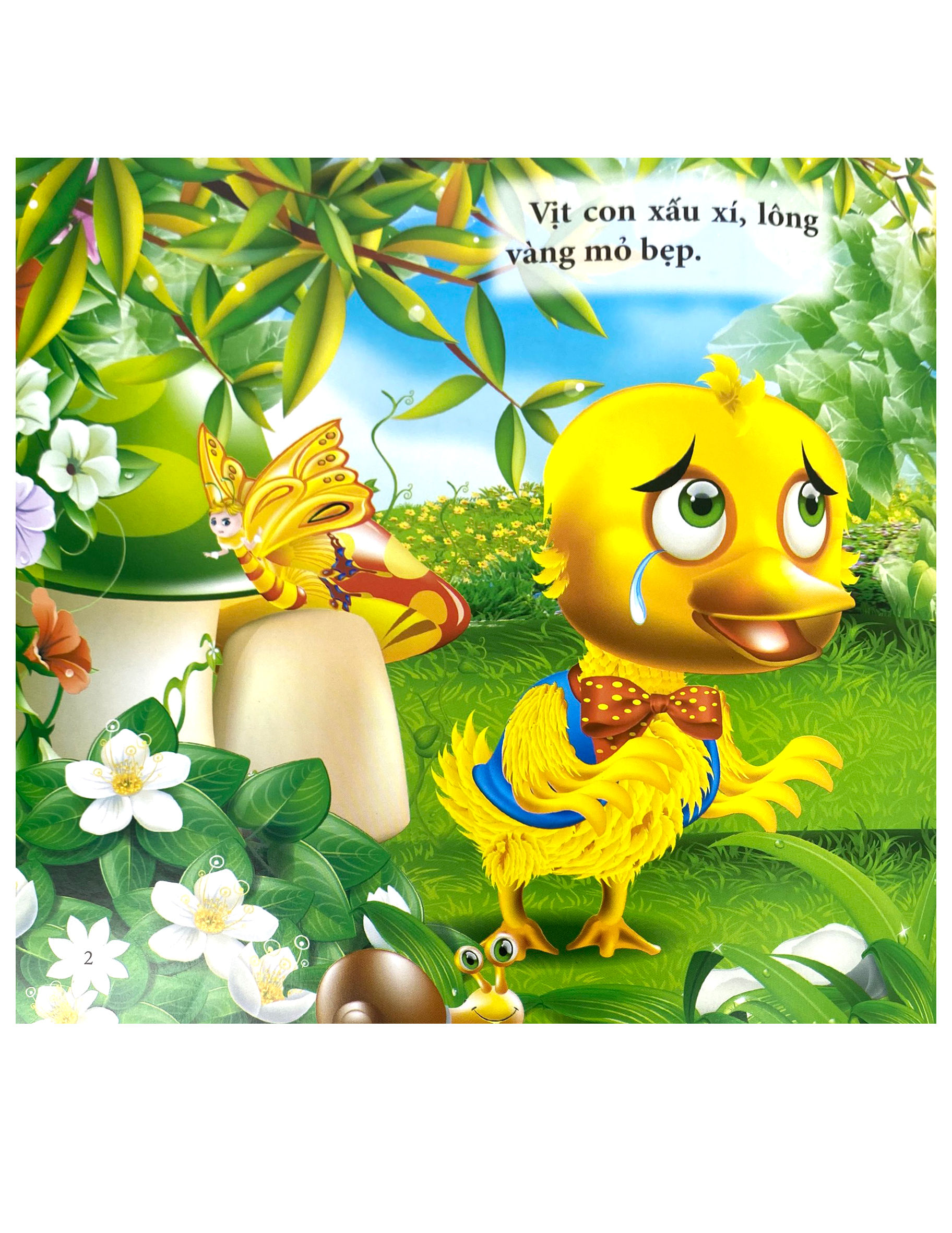 tủ sách mẫu giáo - vịt con xấu xí