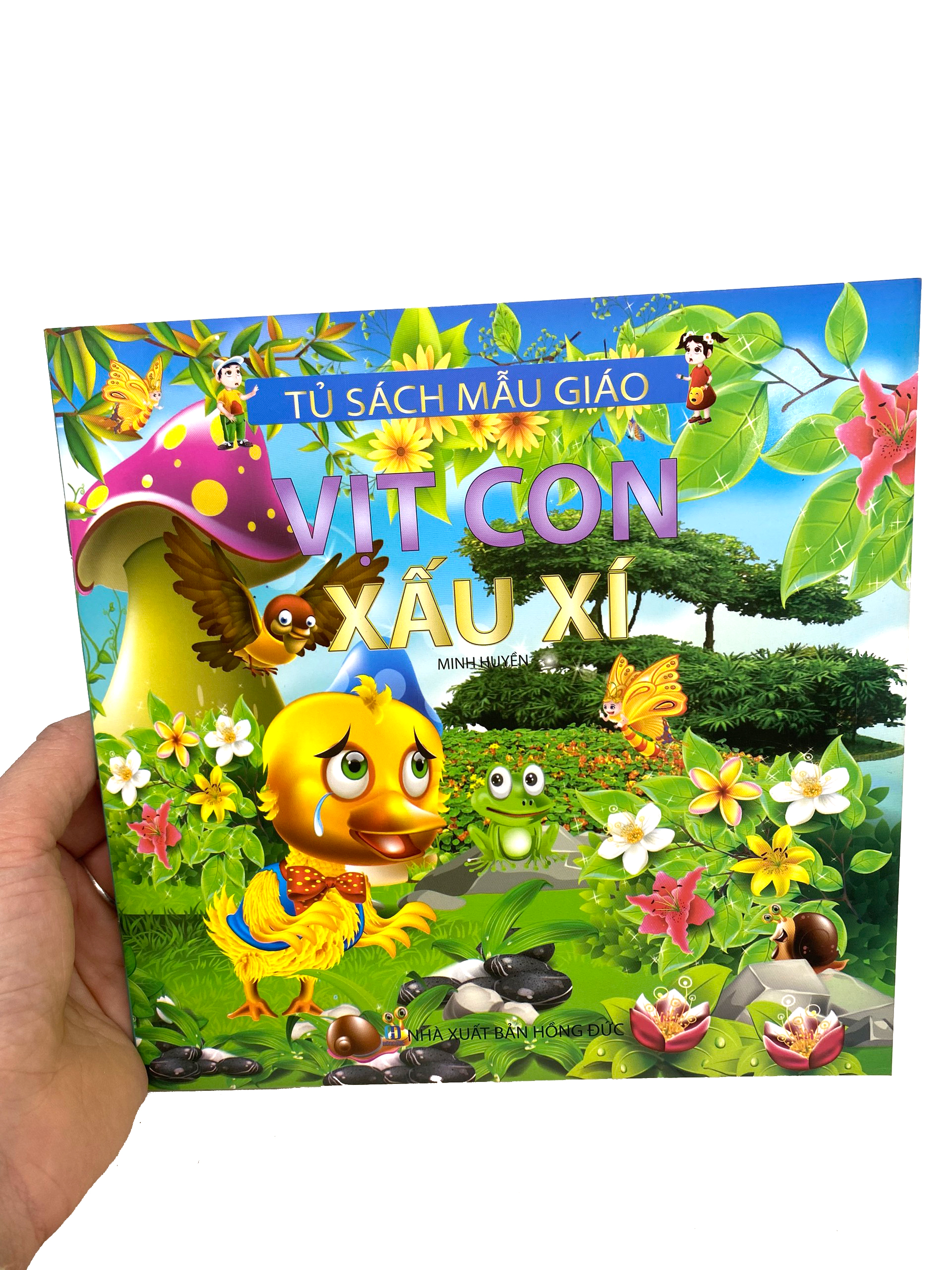 tủ sách mẫu giáo - vịt con xấu xí