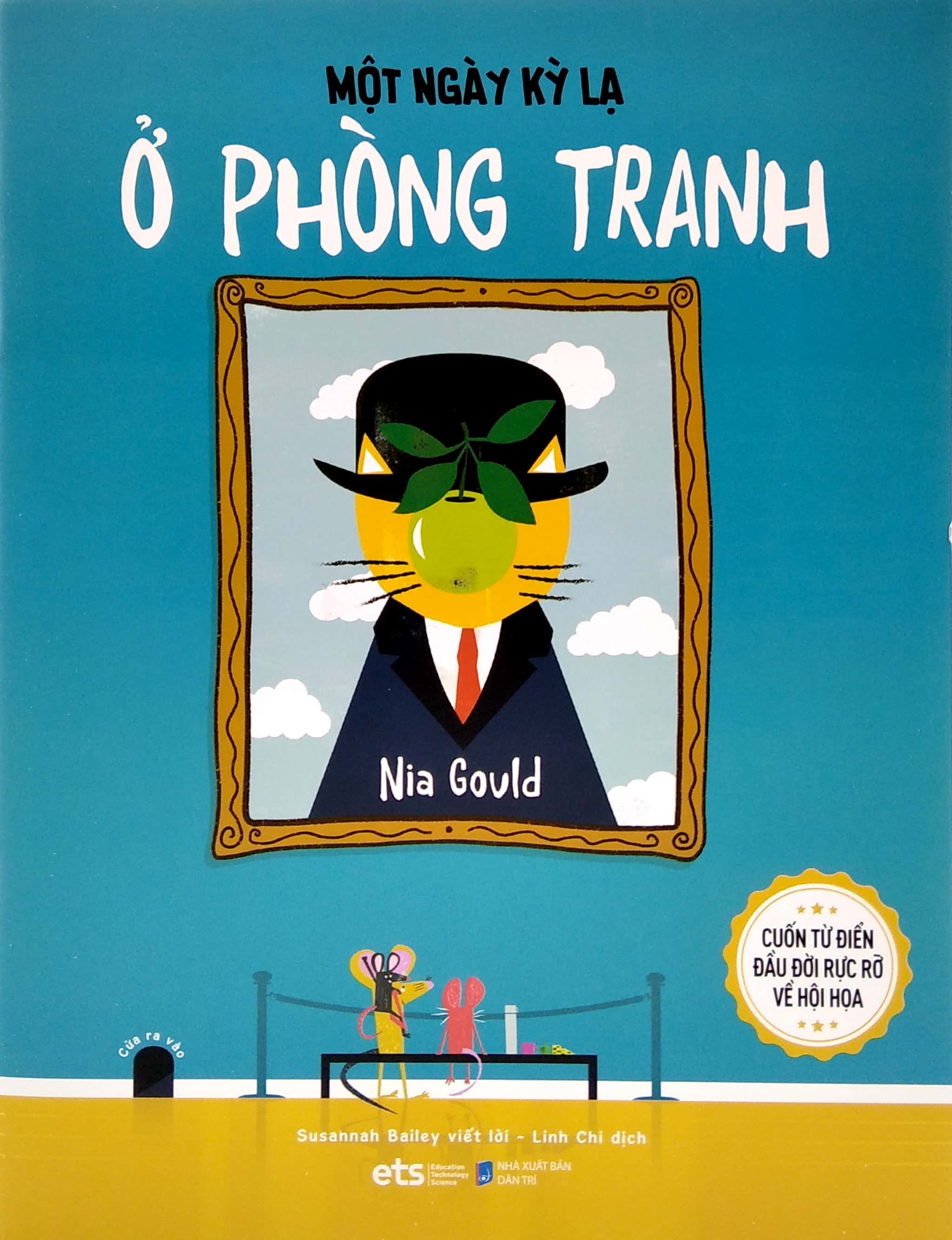 tủ sách nghệ thuật thiếu nhi: một ngày kỳ lạ ở phòng tranh