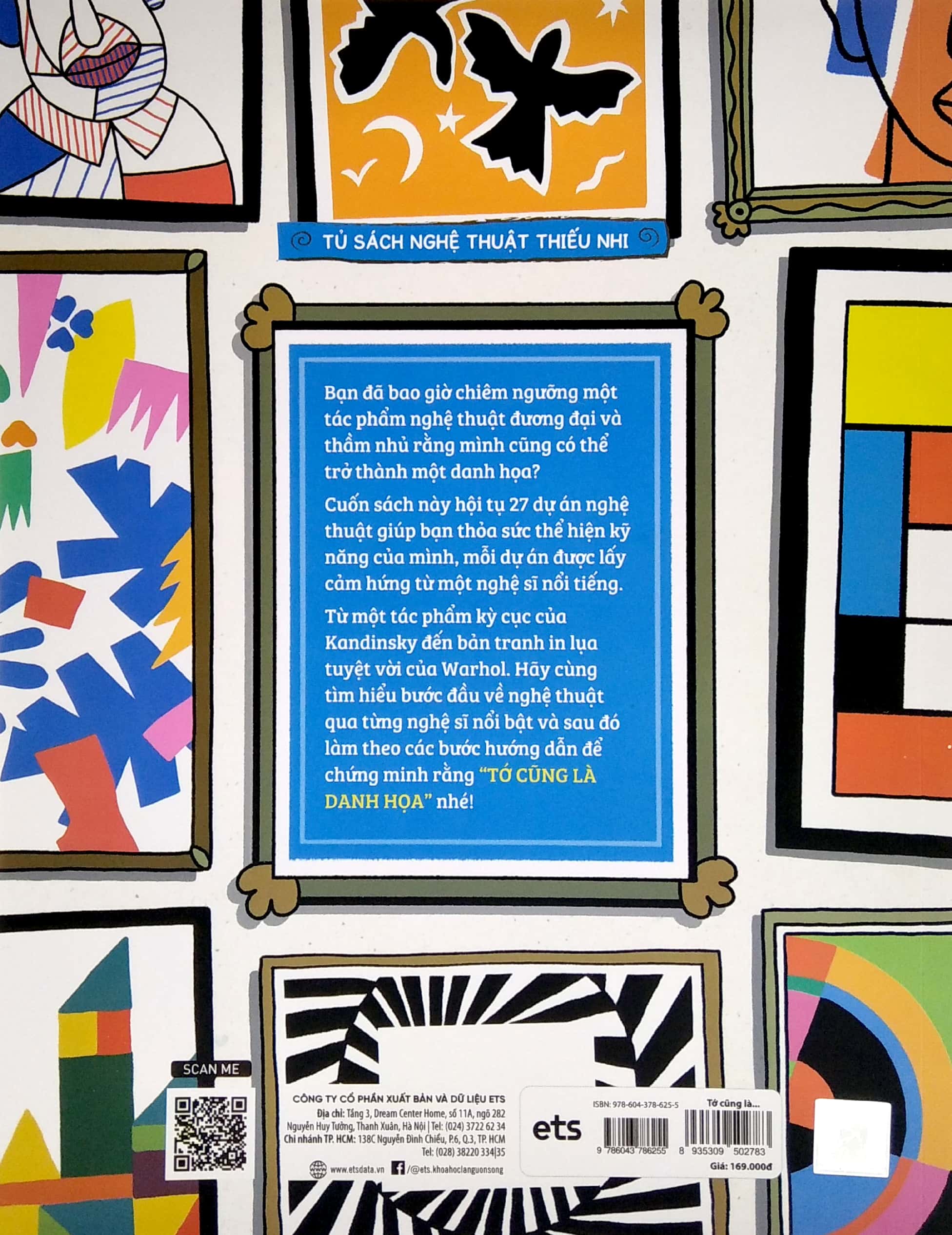 tủ sách nghệ thuật thiếu nhi: tớ cũng là danh họa!