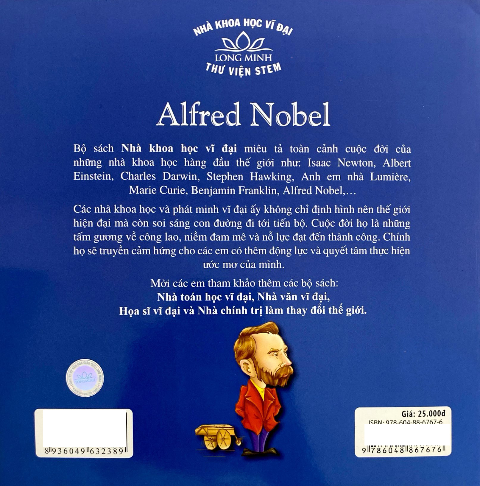 tủ sách nhà khoa học vĩ đại - alfred nobel