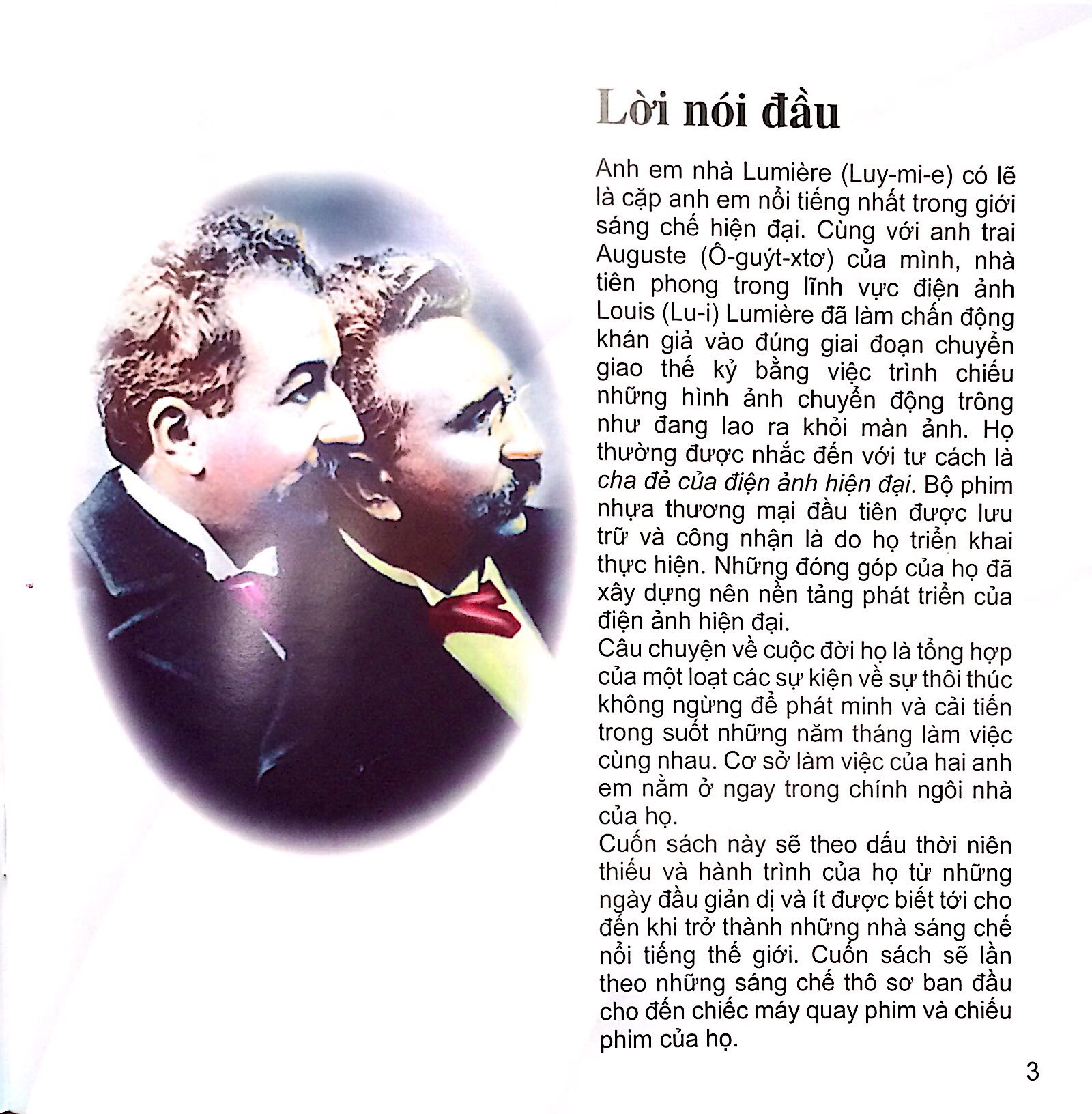 tủ sách nhà khoa học vĩ đại - anh em nhà lumière