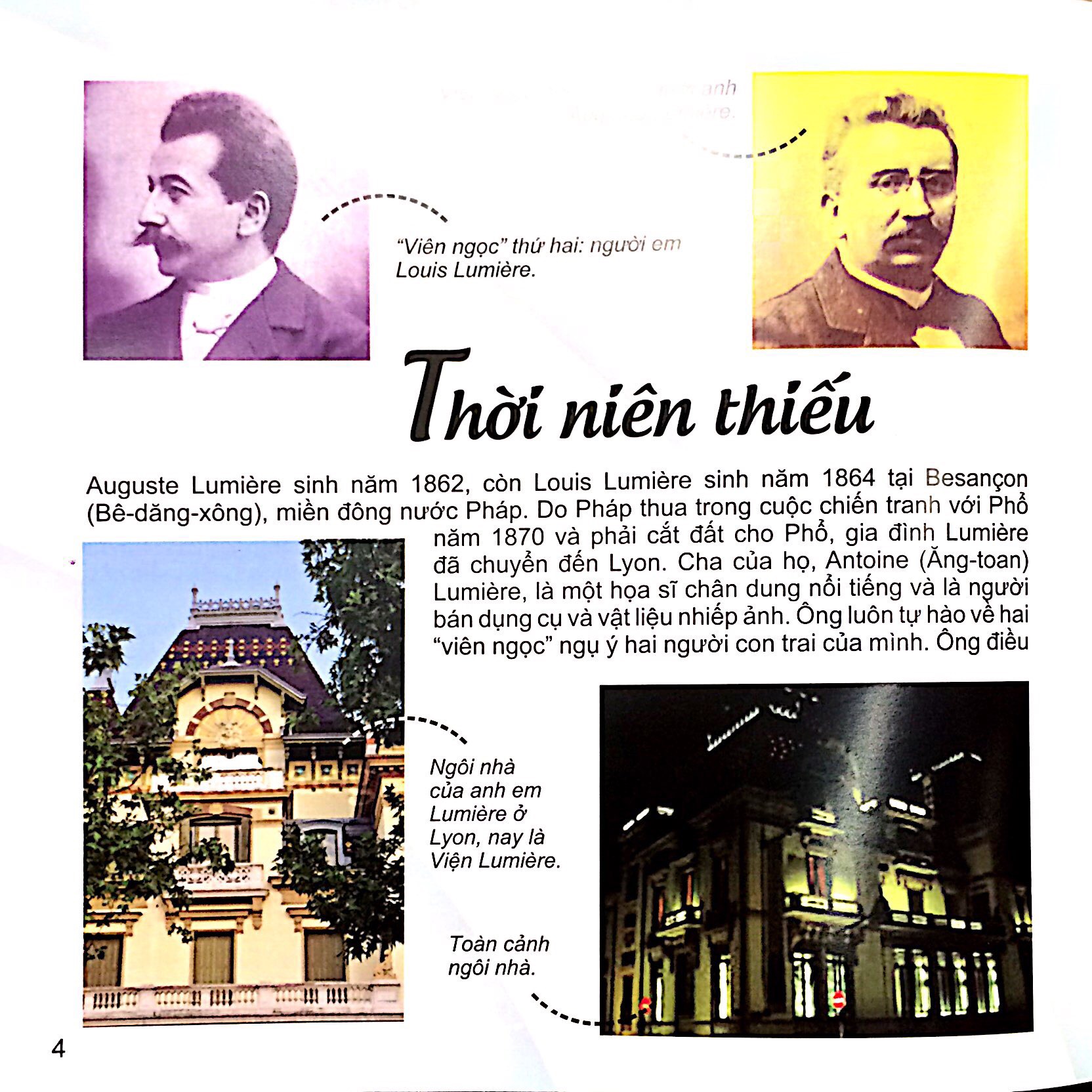 tủ sách nhà khoa học vĩ đại - anh em nhà lumière