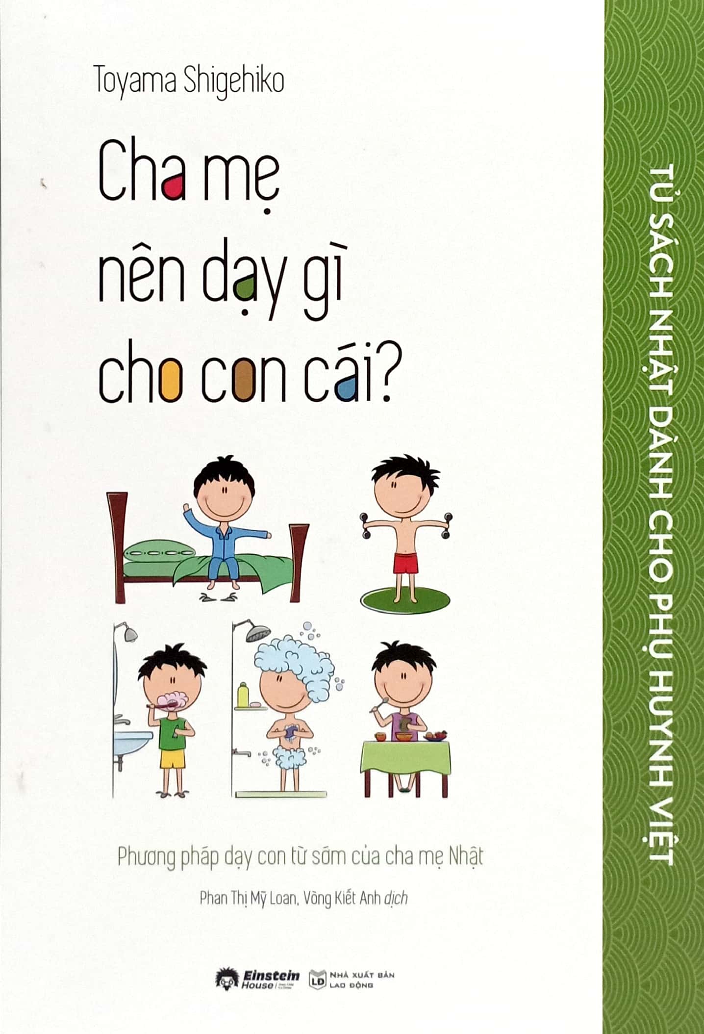 tủ sách nhật dành cho phụ huynh việt - cha mẹ nên dạy gì cho con cái?