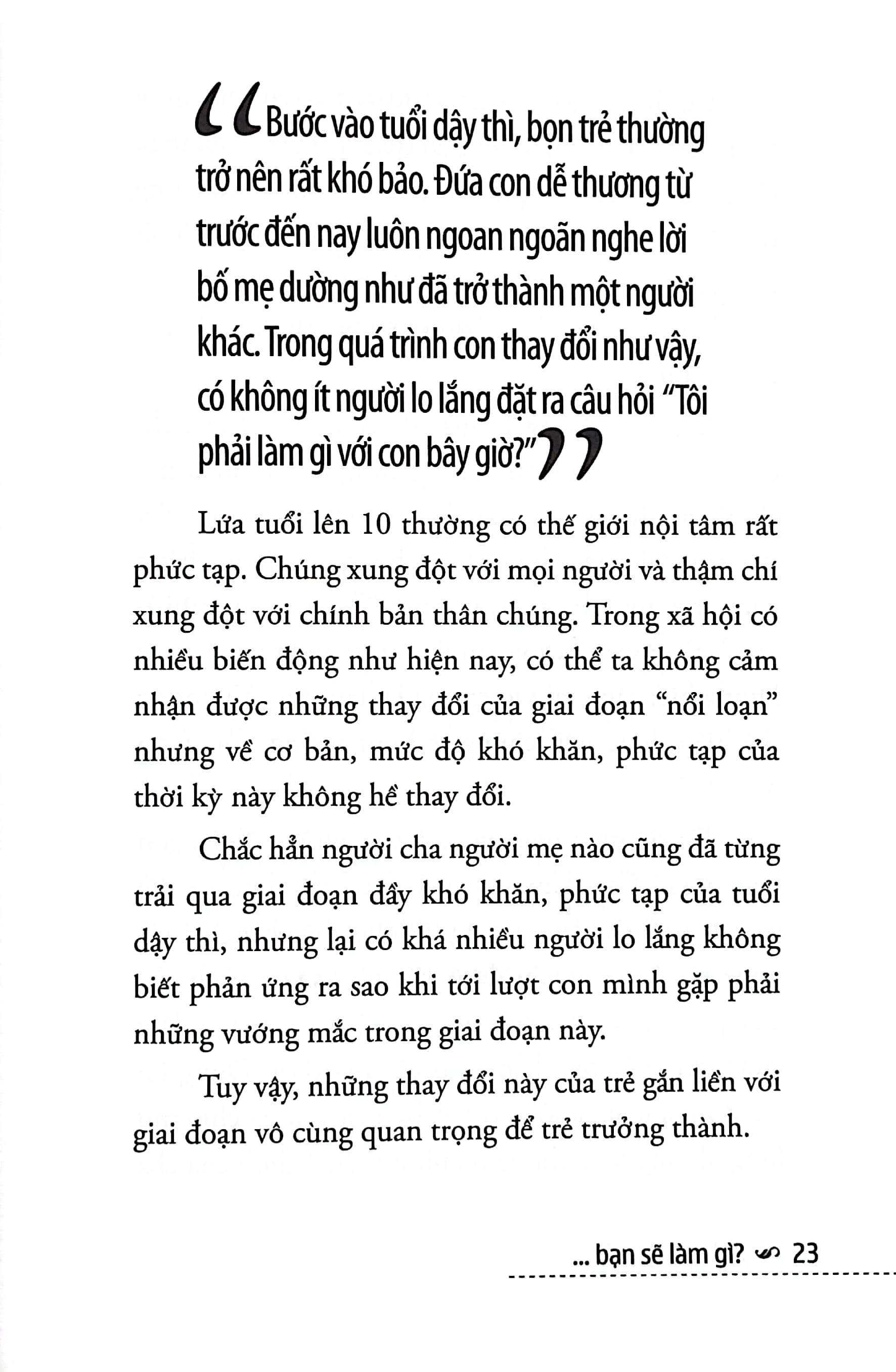 tủ sách nhật dành cho phụ huynh việt - khi con dậy thì, bạn sẽ làm gì?