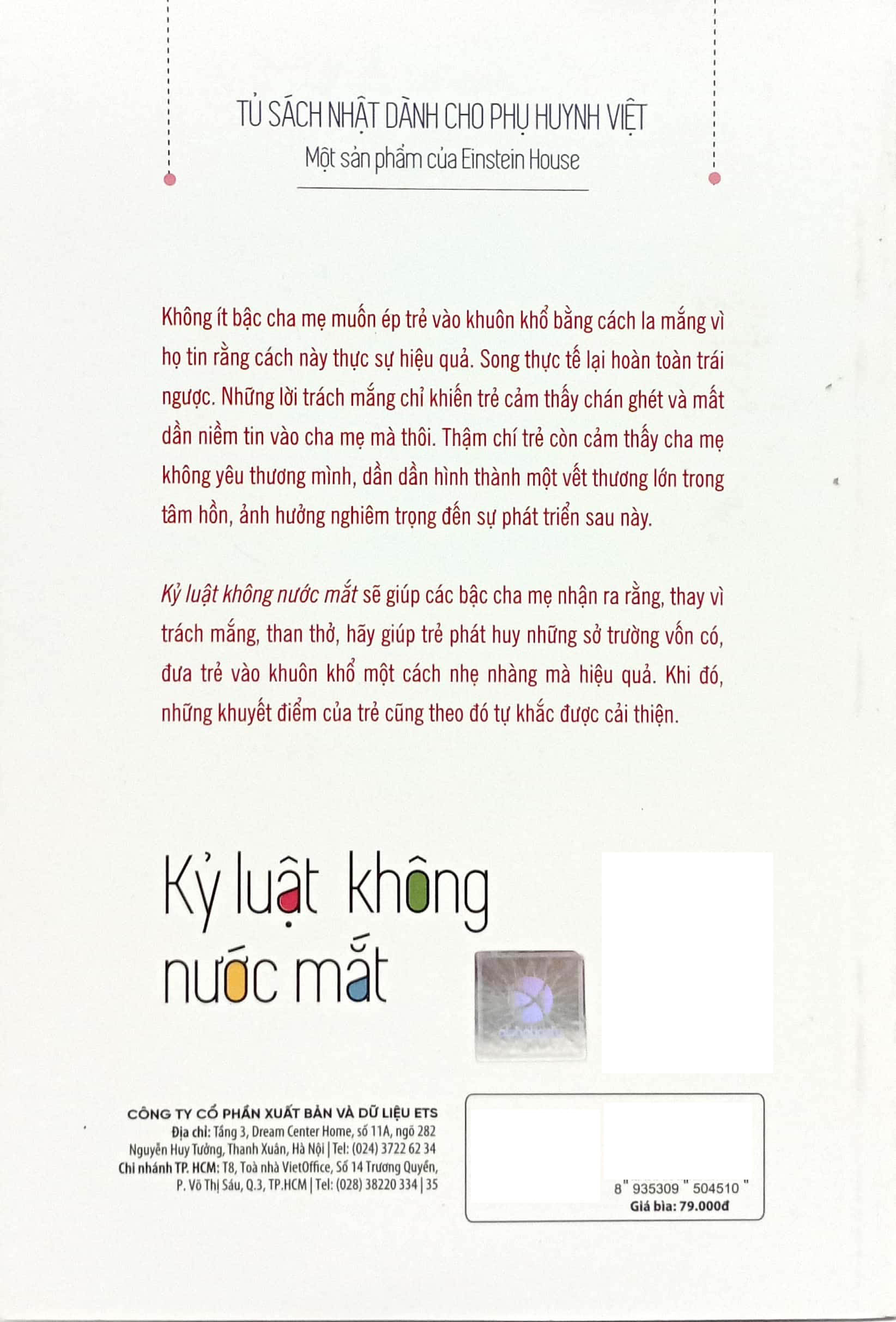 tủ sách nhật dành cho phụ huynh việt - kỷ luật không nước mắt