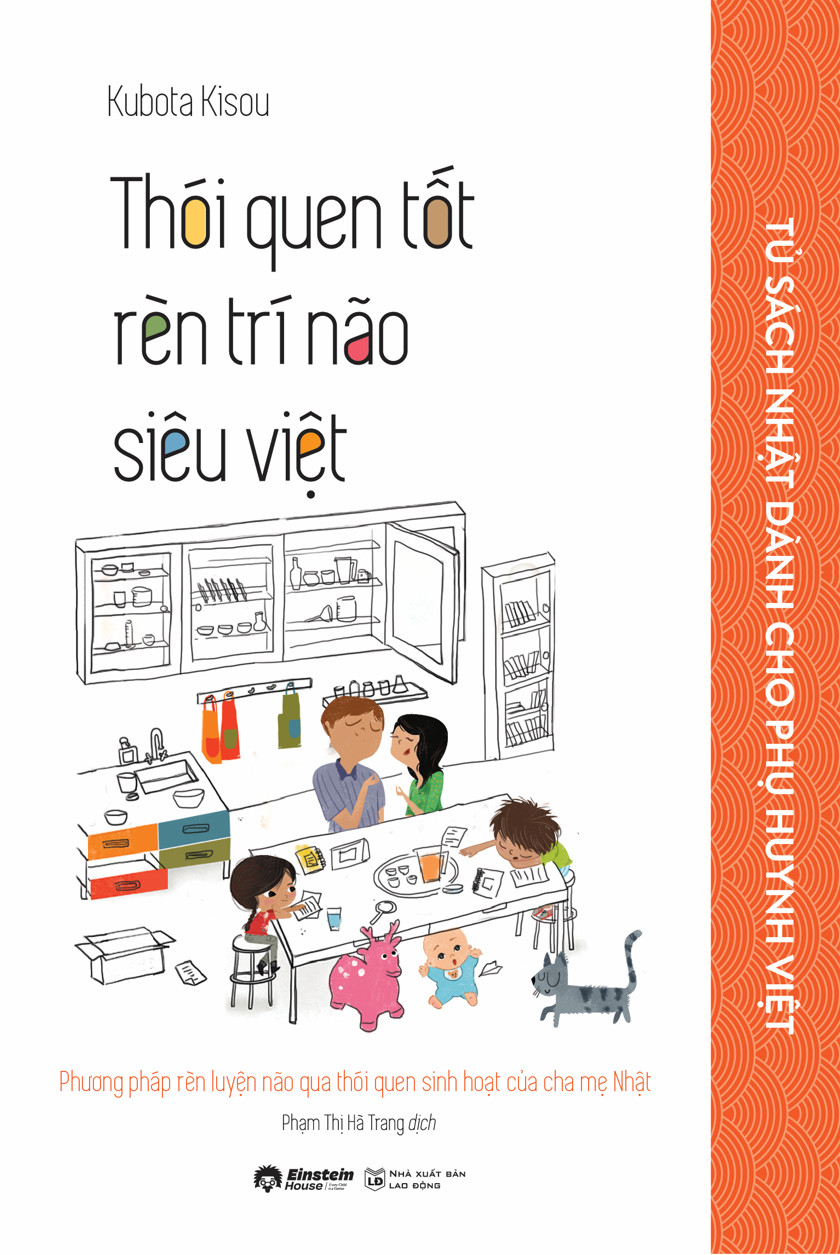 tủ sách nhật dành cho phụ huynh việt - thói quen tốt rèn trí não siêu việt