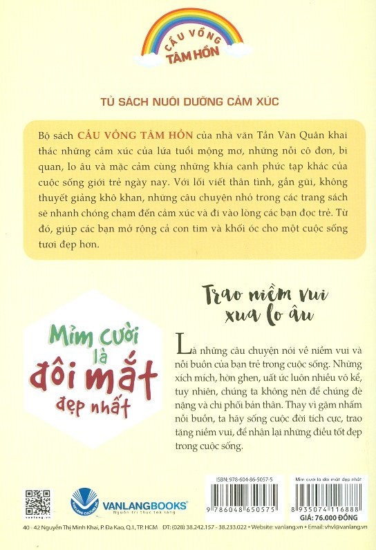 tủ sách nuôi dưỡng cảm xúc - mỉm cười là đôi mắt đẹp nhất