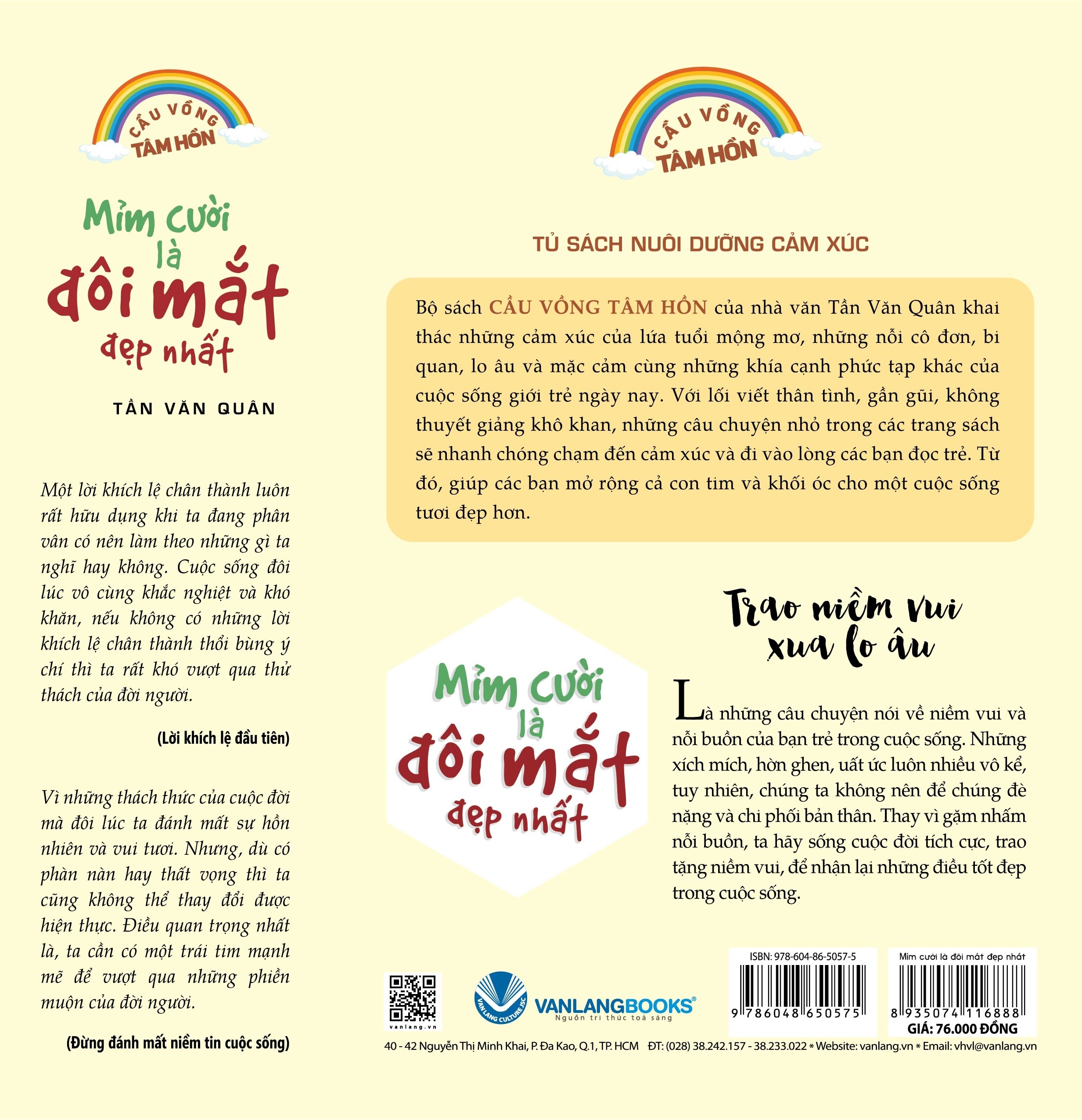 tủ sách nuôi dưỡng cảm xúc - mỉm cười là đôi mắt đẹp nhất